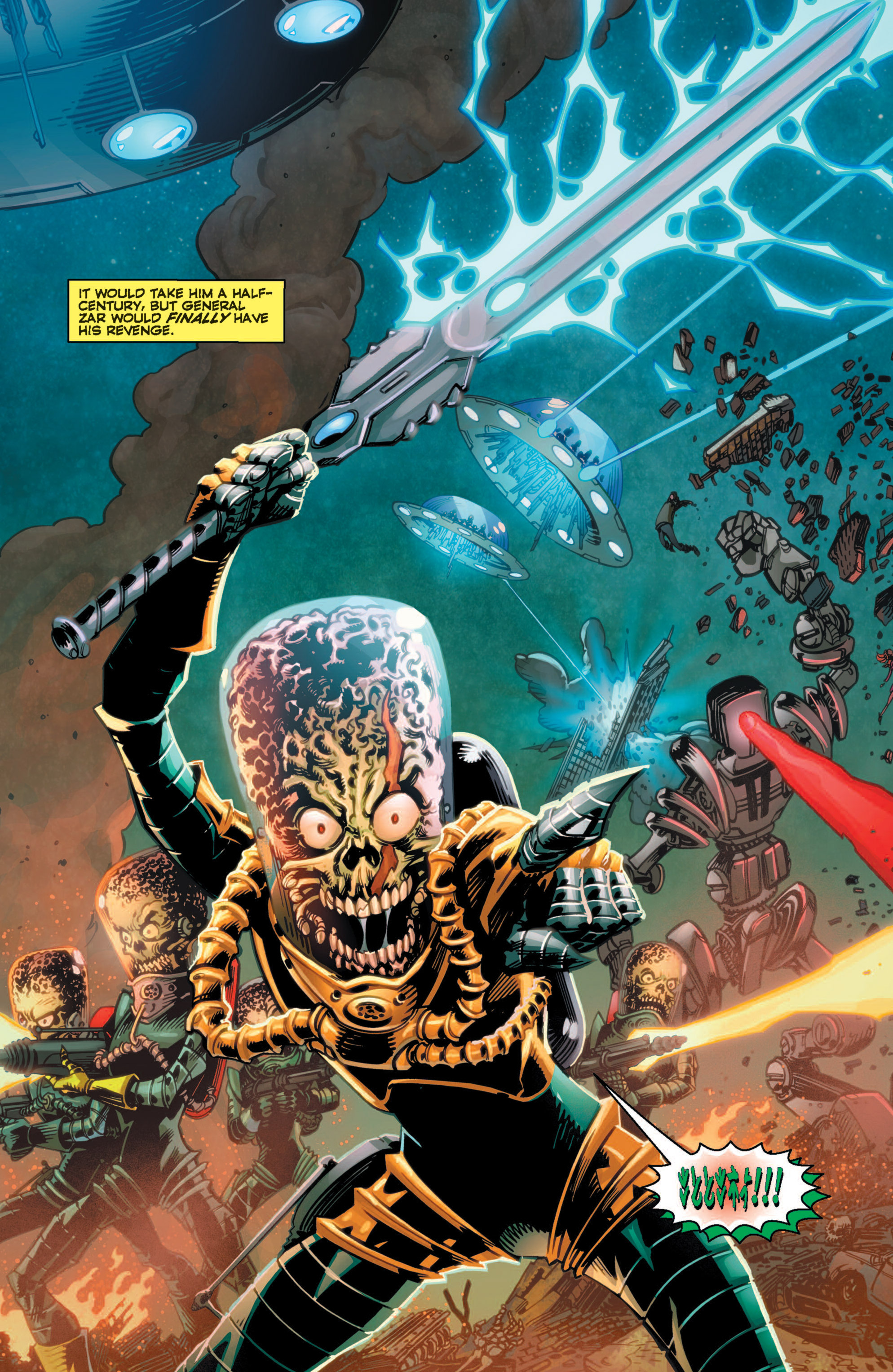 Read online Mars Attacks: Occupation comic -  Issue #5 - 26