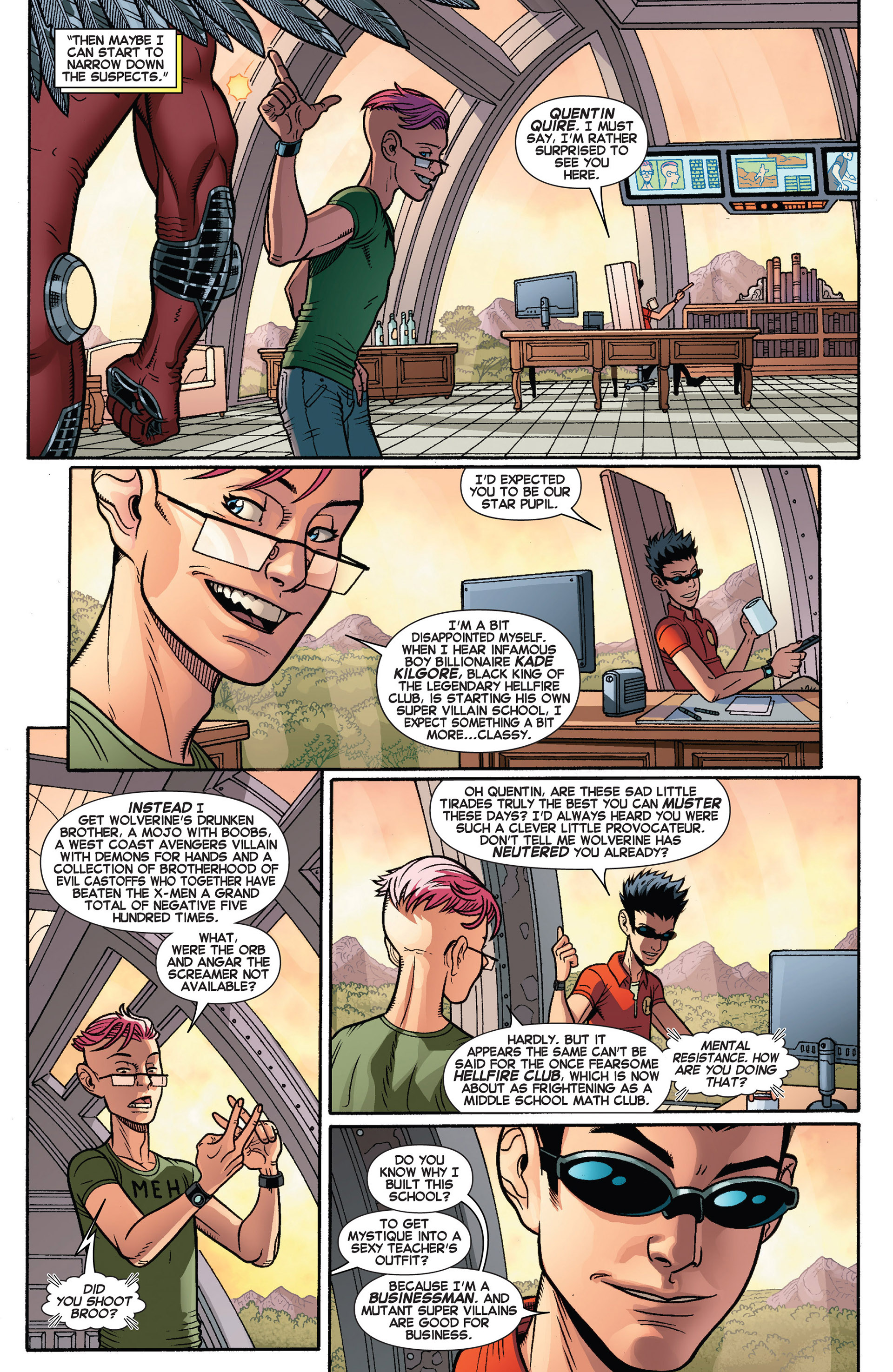 Read online Wolverine & The X-Men comic -  Issue #31 - 19