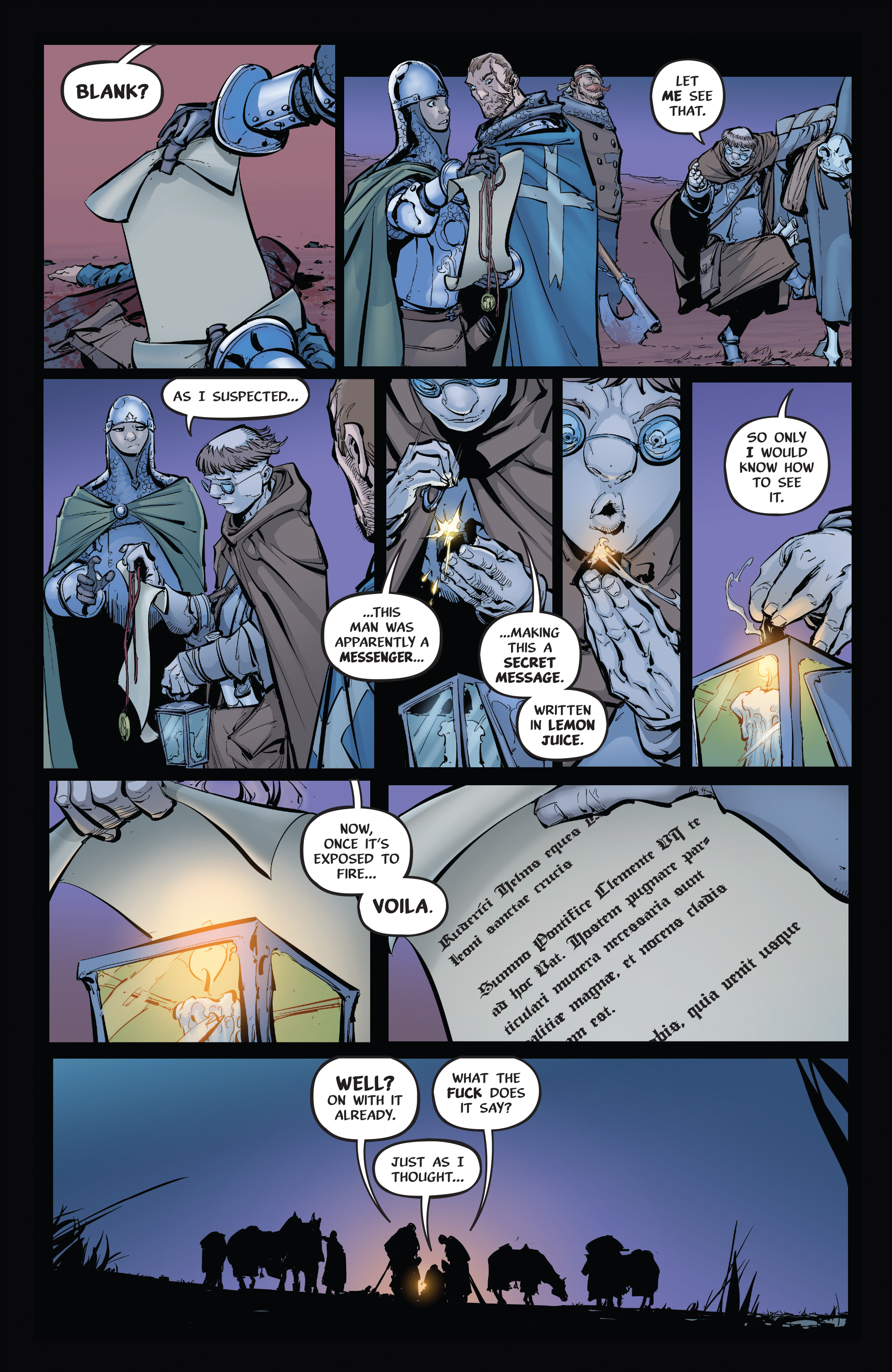 Read online Pestilence comic -  Issue #1 - 21