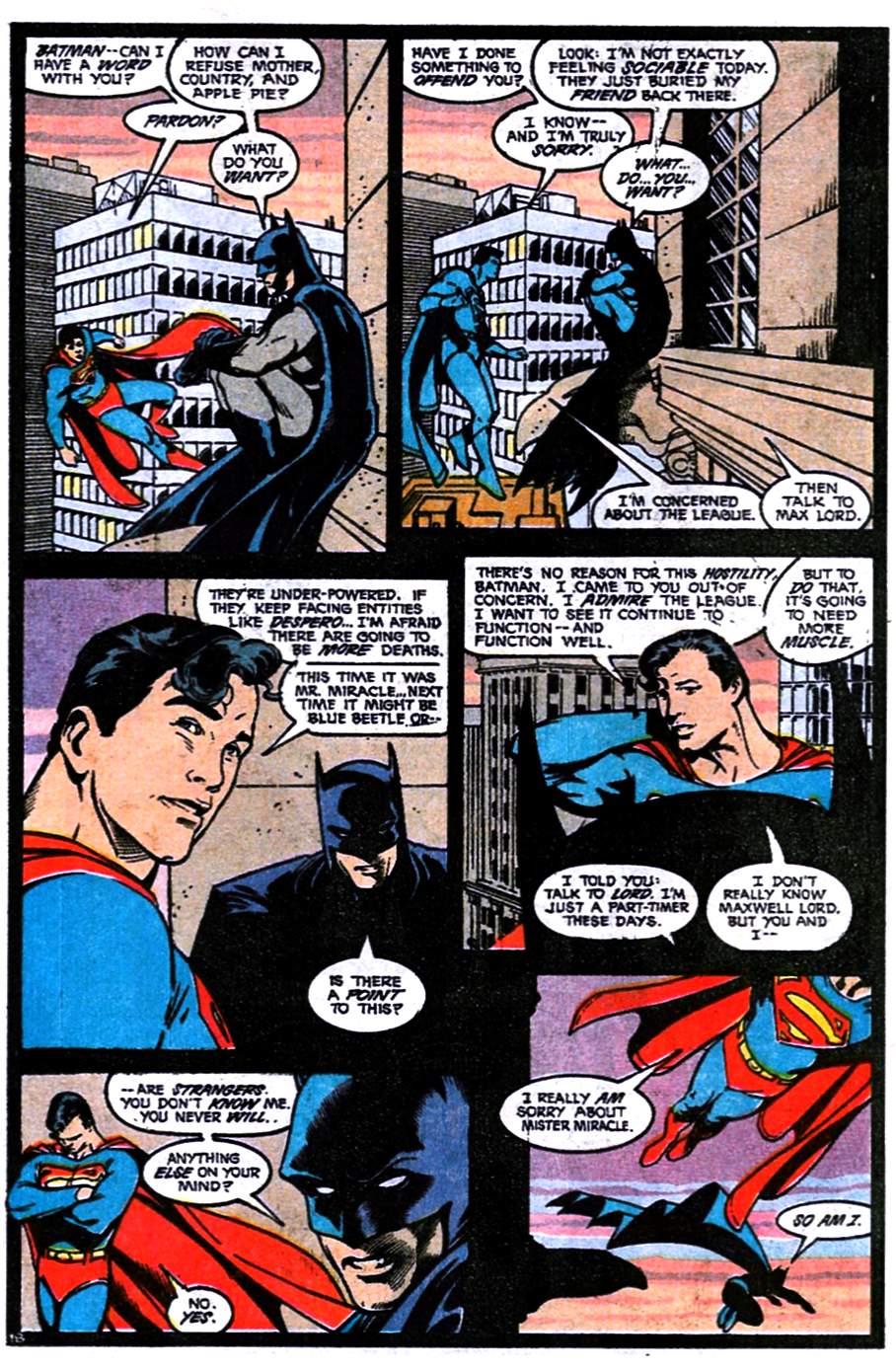 Read online Justice League America comic -  Issue #40 - 19