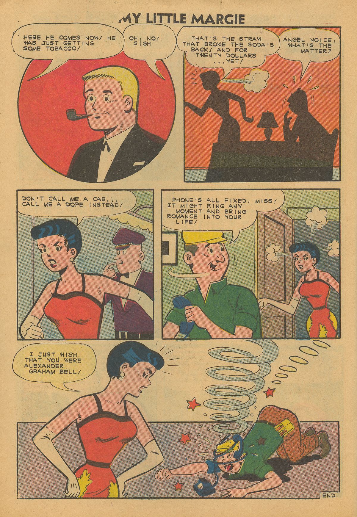 Read online My Little Margie (1954) comic -  Issue #40 - 8