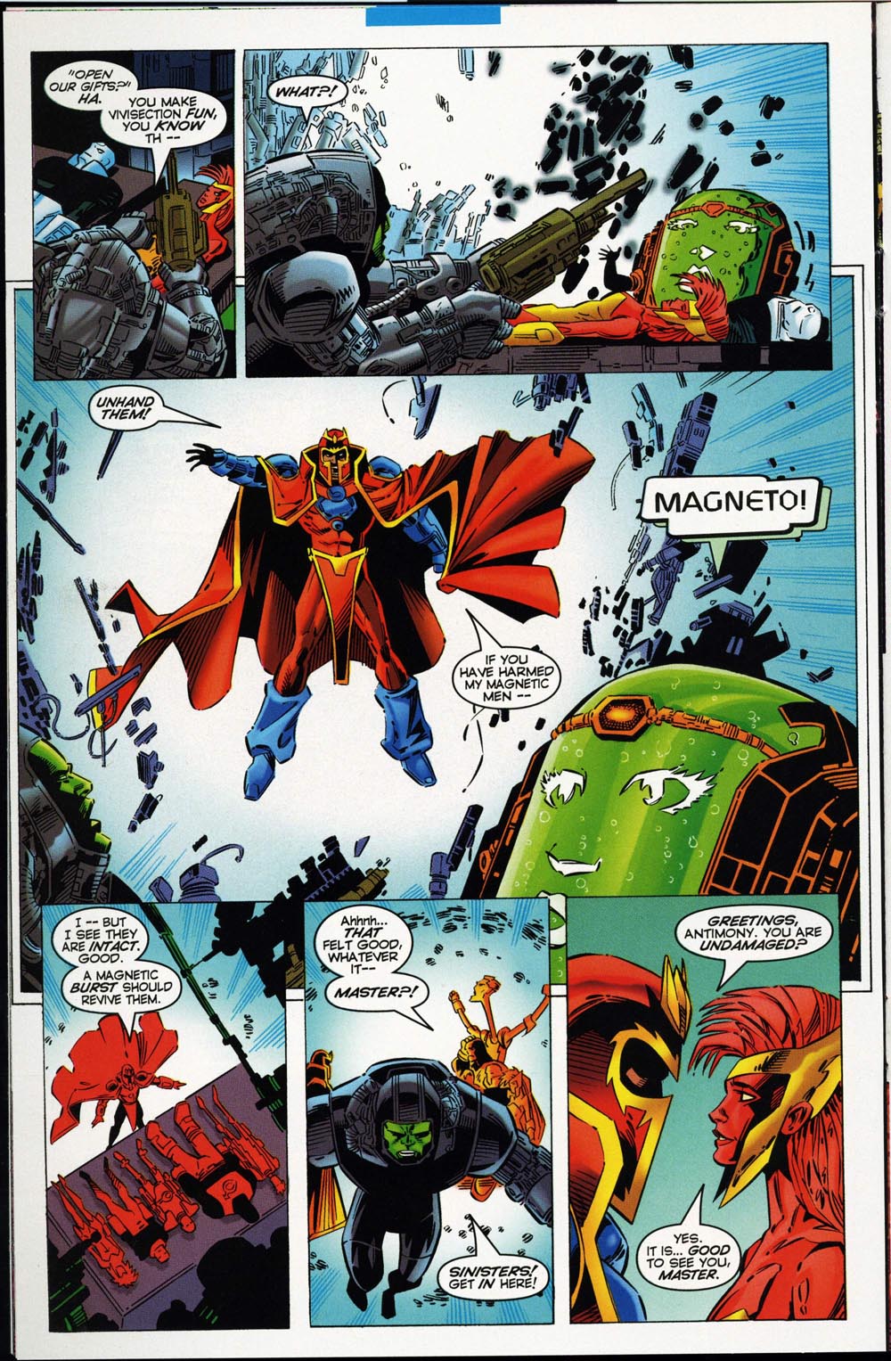 Read online Magnetic Men Featuring Magneto comic -  Issue # Full - 17