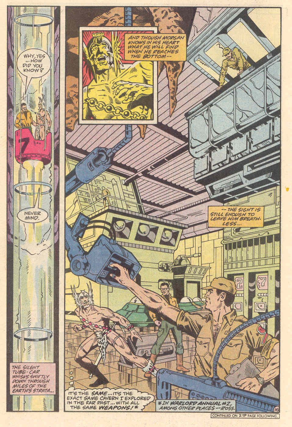 Read online Warlord (1976) comic -  Issue #84 - 16