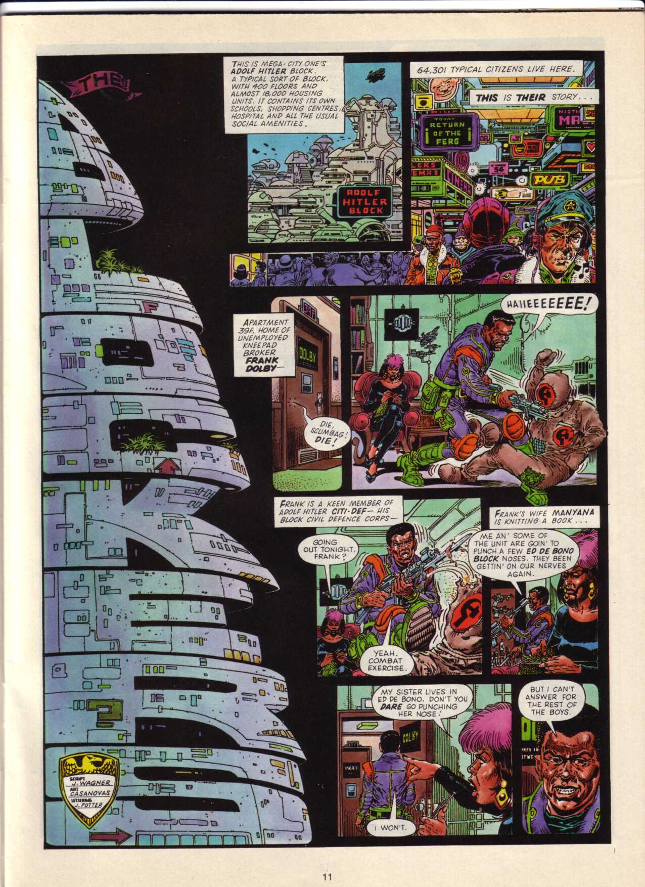 Read online Judge Dredd Mega-Special comic -  Issue #1 - 11