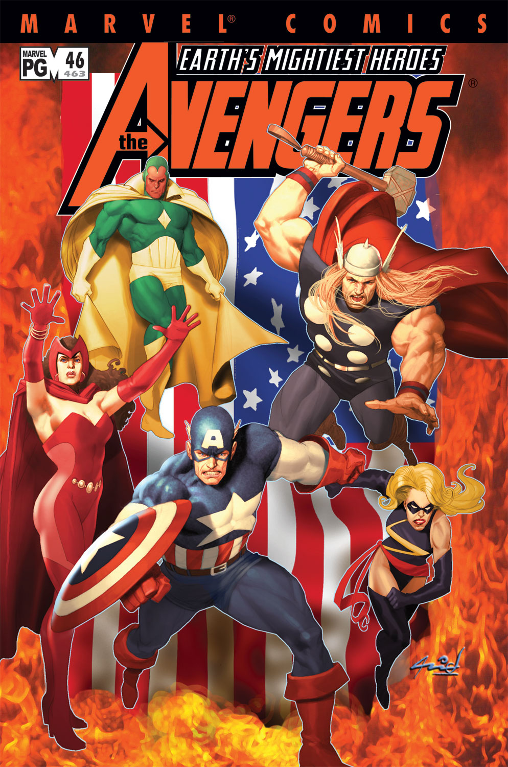 Read online Avengers (1998) comic -  Issue #46 - 1