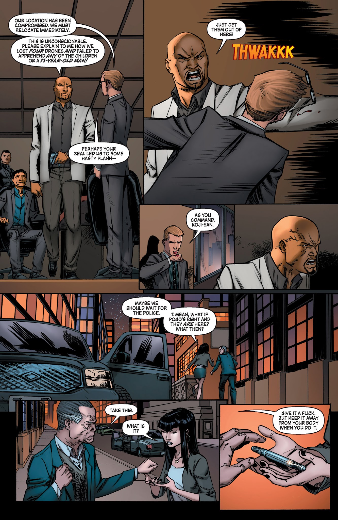 Read online Legend of the Shadow Clan comic -  Issue #5 - 16