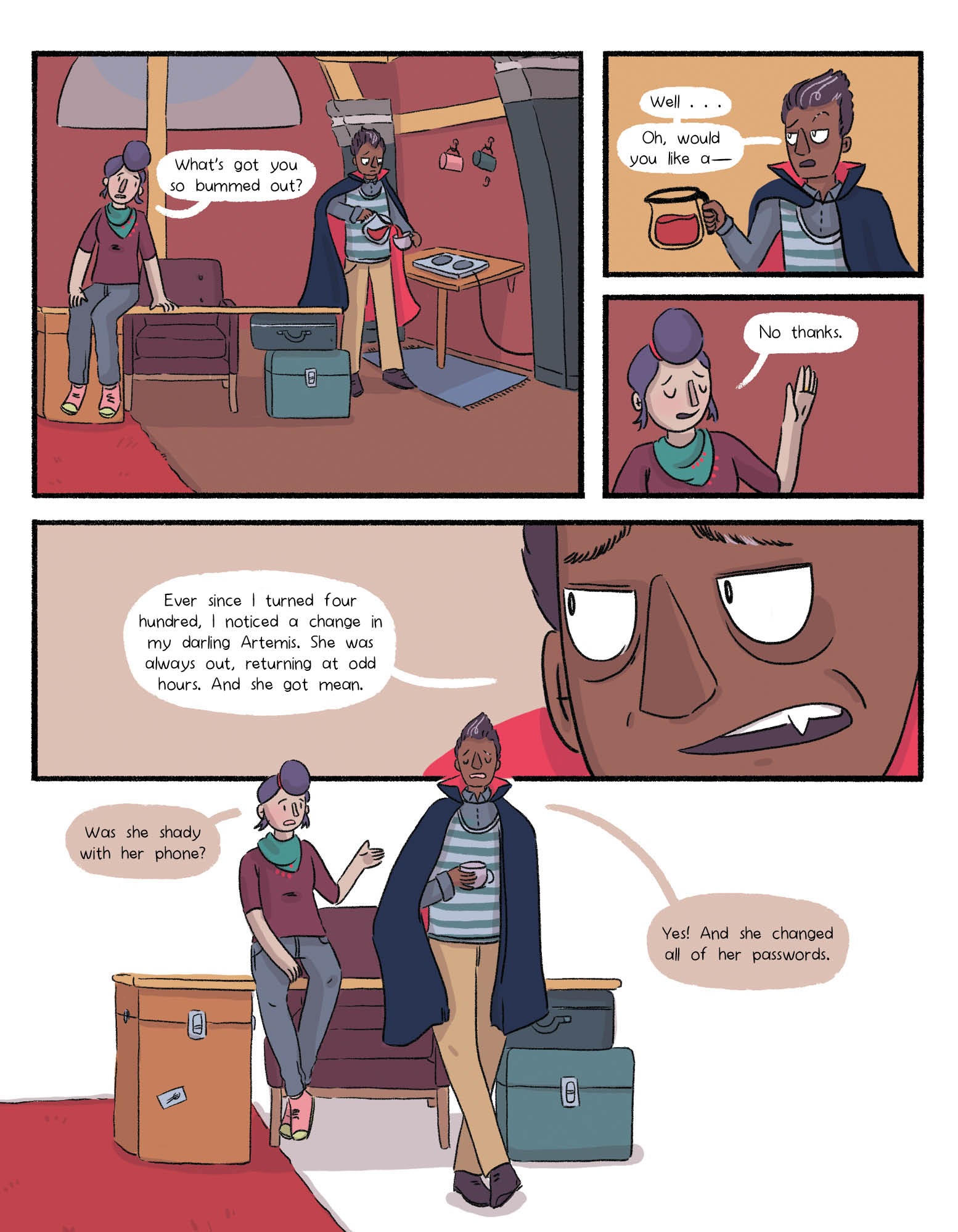 Read online Fake Blood comic -  Issue # TPB (Part 3) - 81