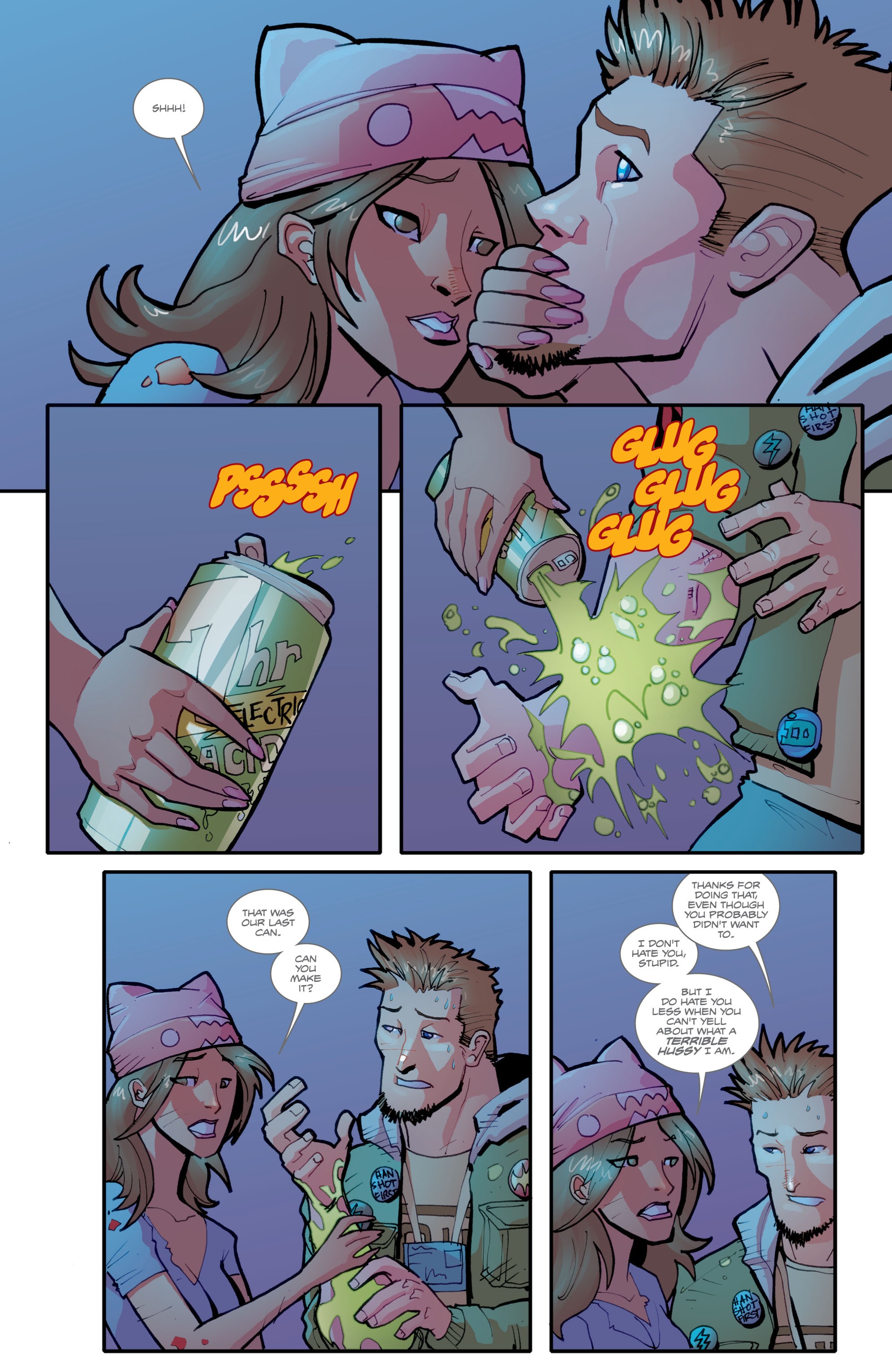 Read online Fanboys vs. Zombies comic -  Issue #3 - 23