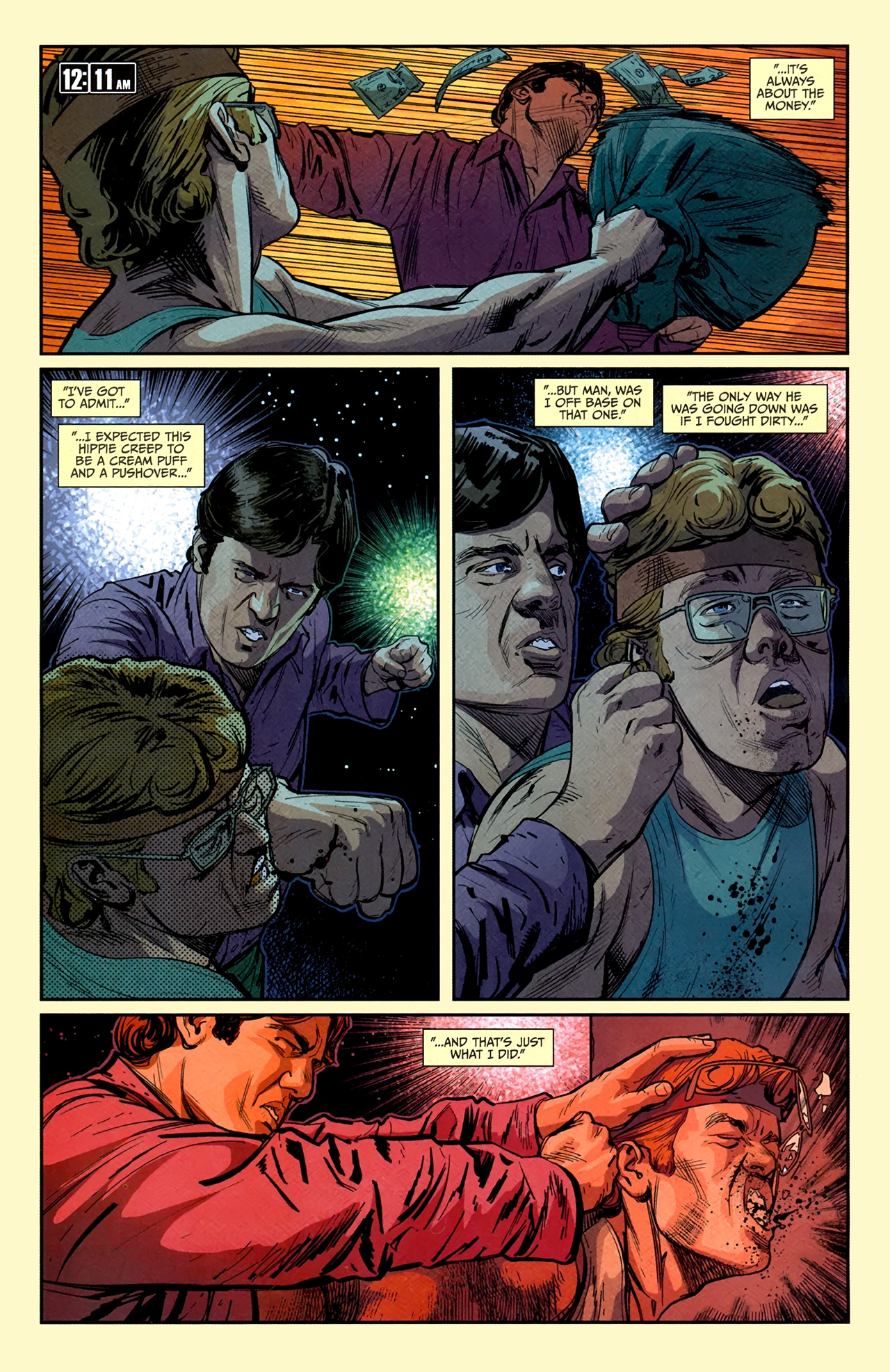Read online Die Hard: Year One comic -  Issue #4 - 21