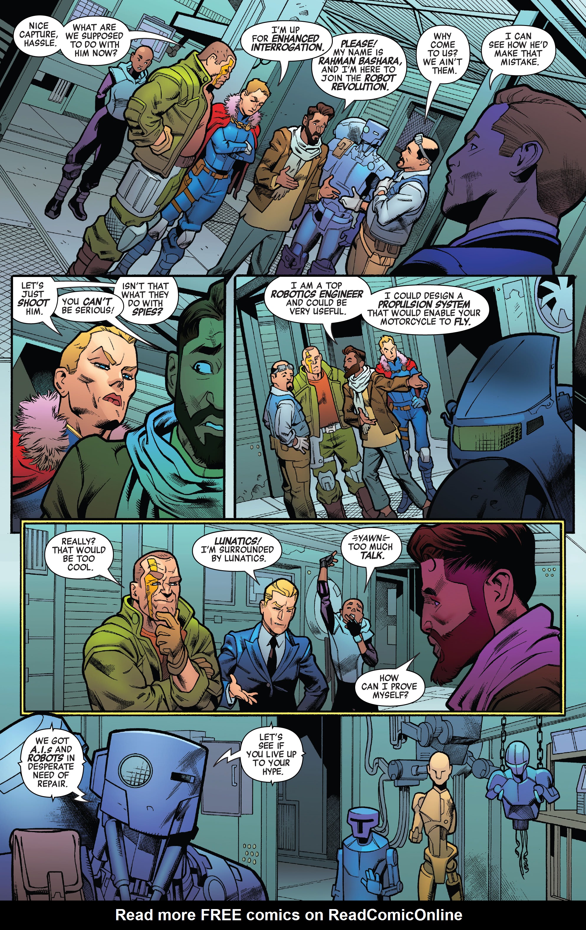Read online 2020 Machine Man comic -  Issue #1 - 30