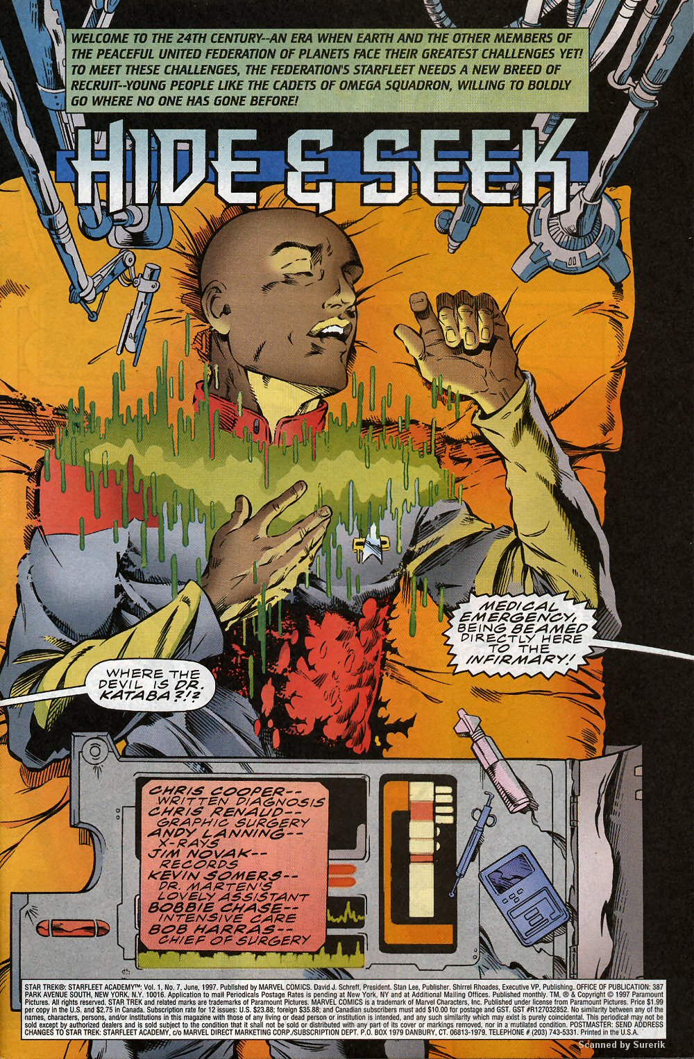 Read online Star Trek: Starfleet Academy (1996) comic -  Issue #7 - 3