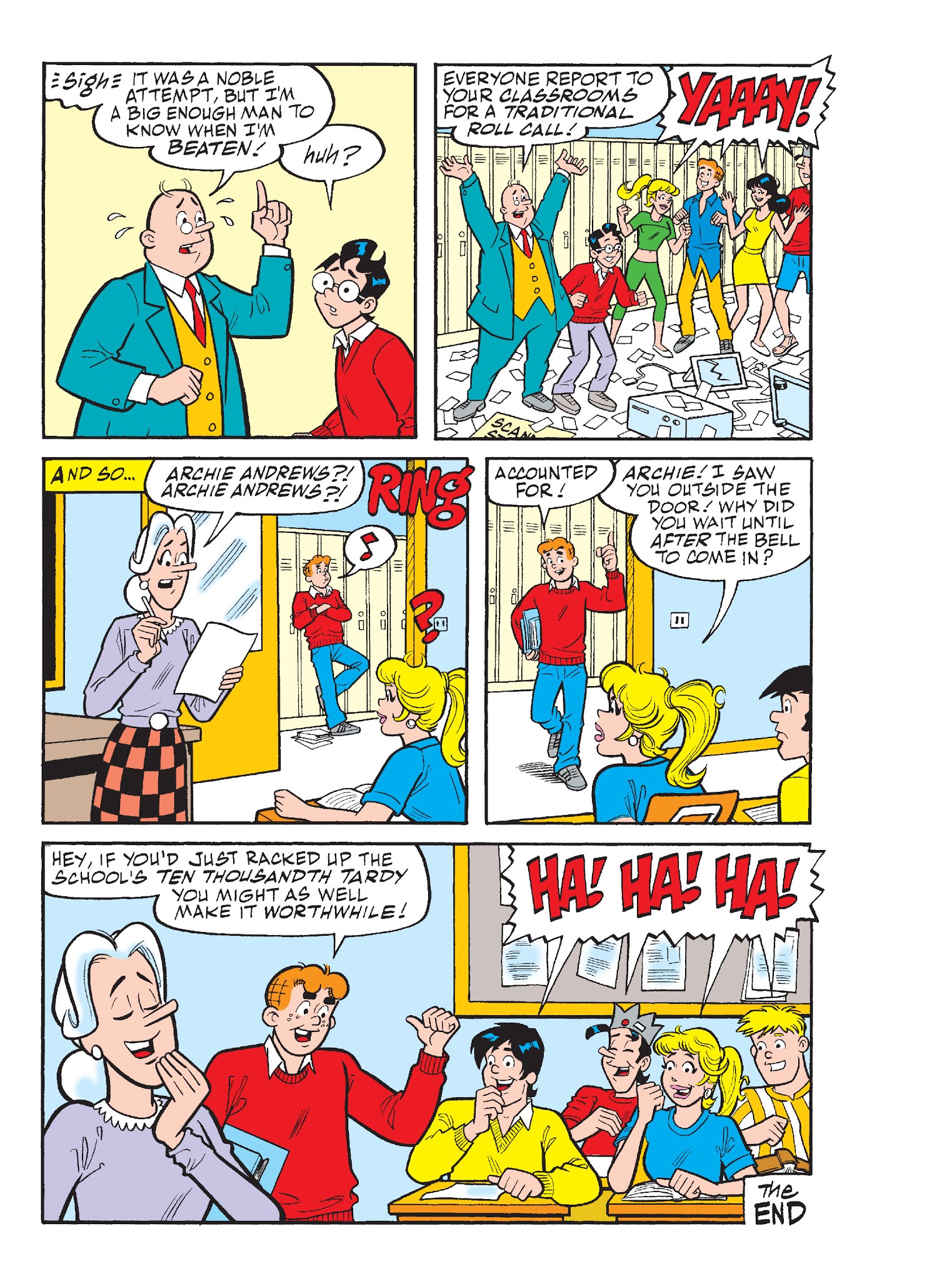 Read online Archie's Funhouse Double Digest comic -  Issue #26 - 130