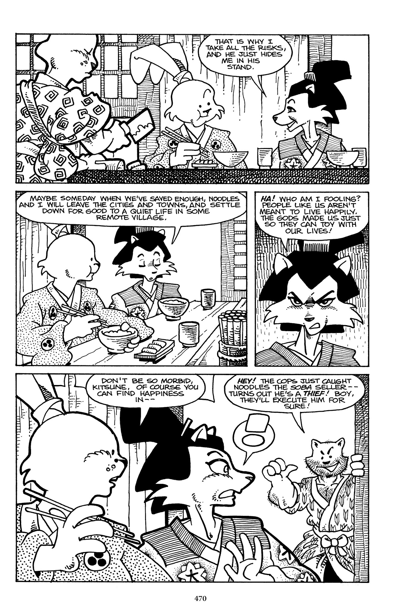 Read online The Usagi Yojimbo Saga comic -  Issue # TPB 1 - 460