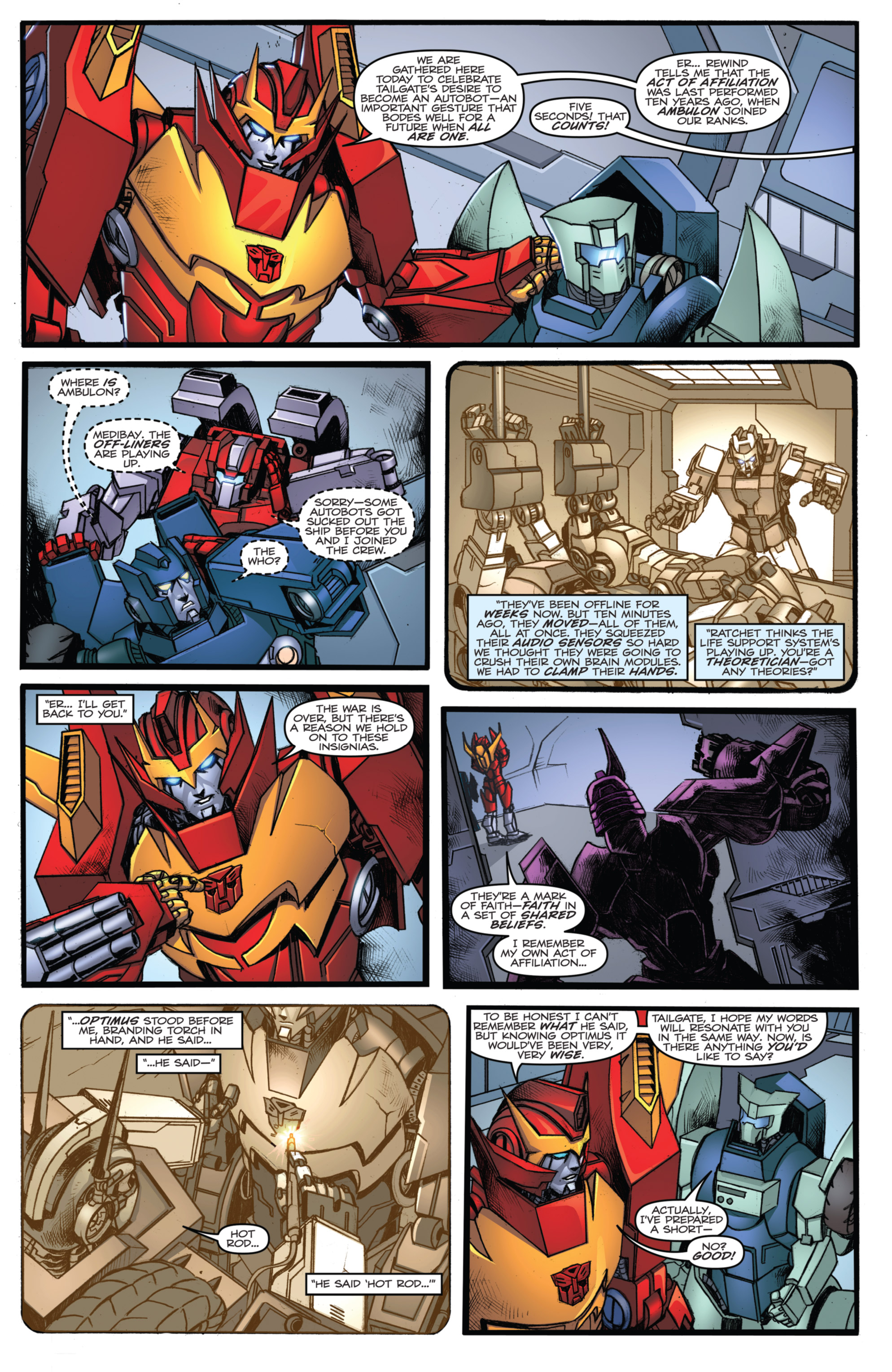 Read online Transformers: The IDW Collection Phase Two comic -  Issue # TPB 3 (Part 1) - 64
