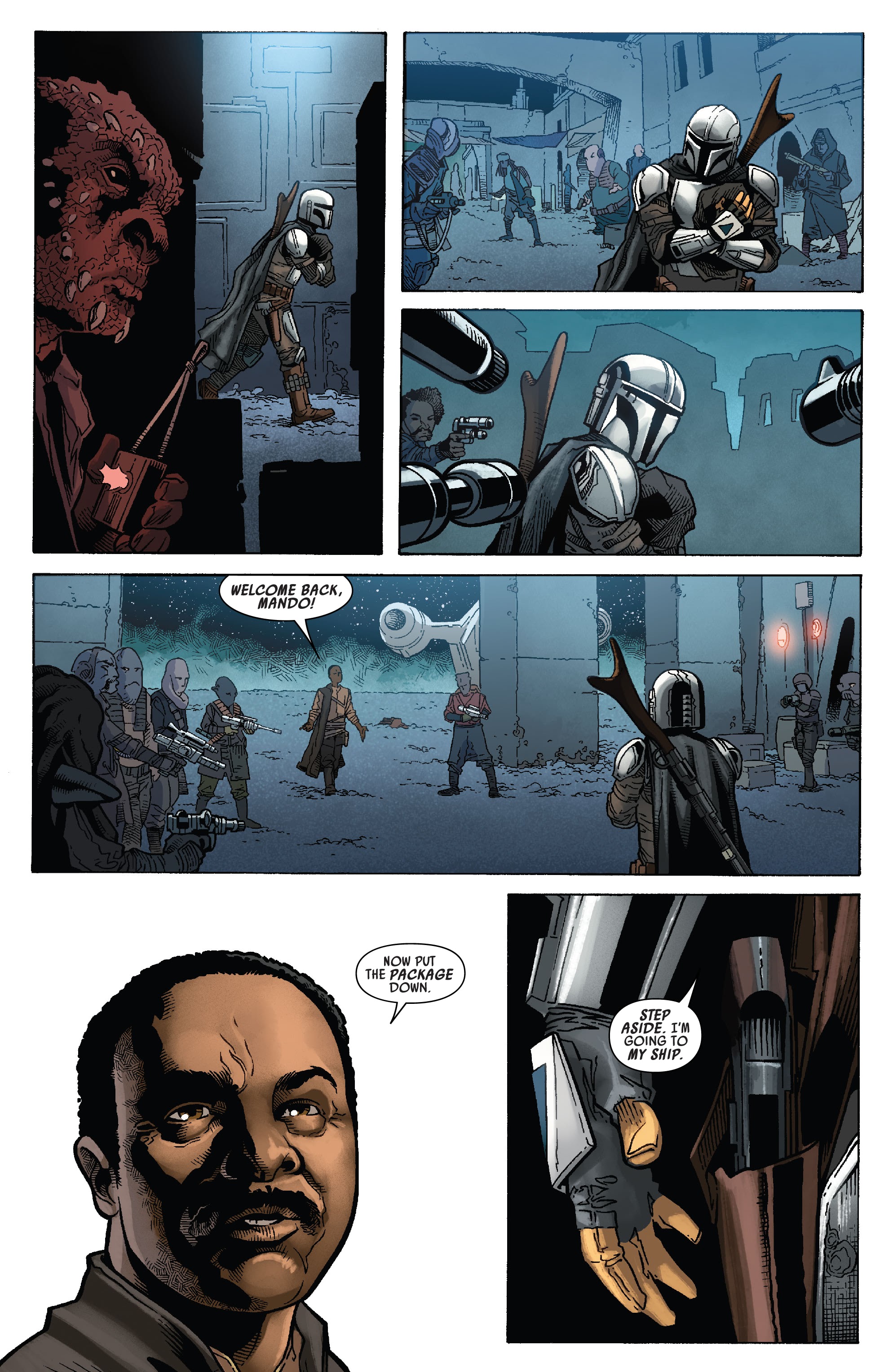 Read online Star Wars: The Mandalorian comic -  Issue #3 - 24