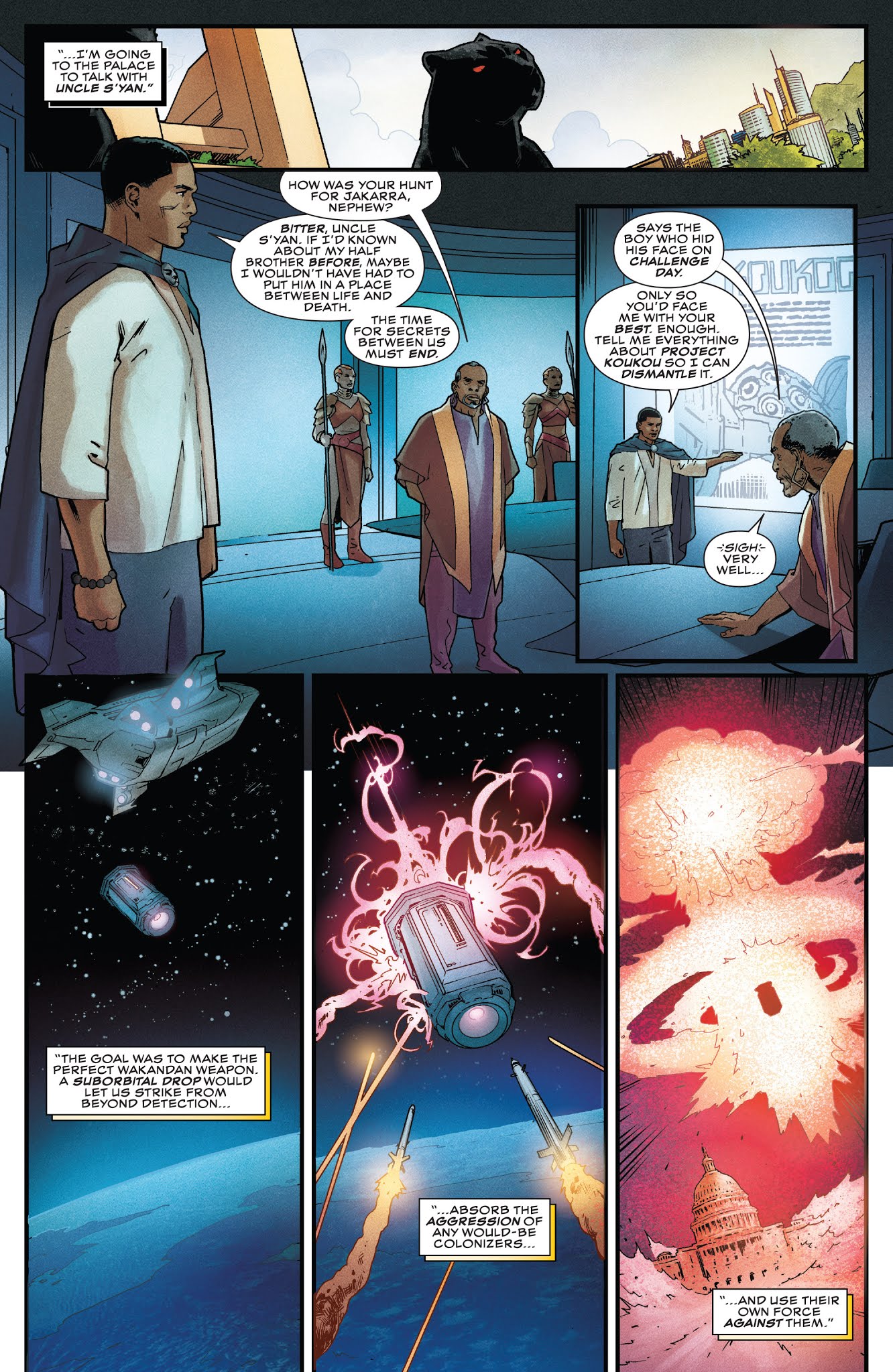 Read online Rise of the Black Panther comic -  Issue #6 - 5