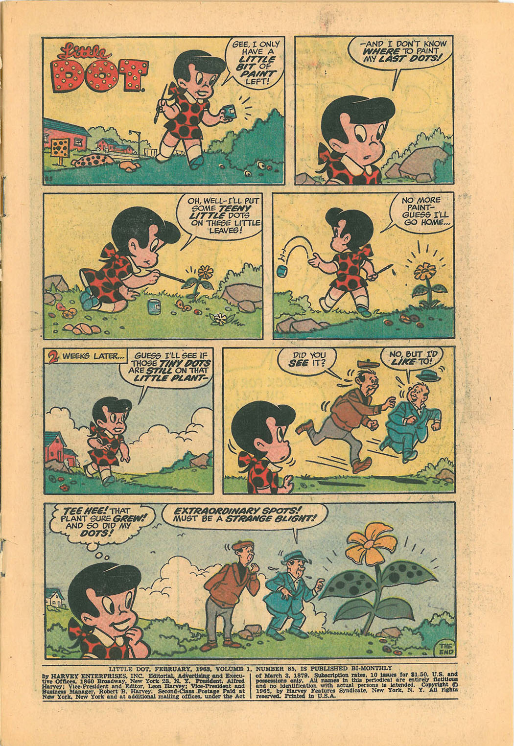 Read online Little Dot (1953) comic -  Issue #85 - 3