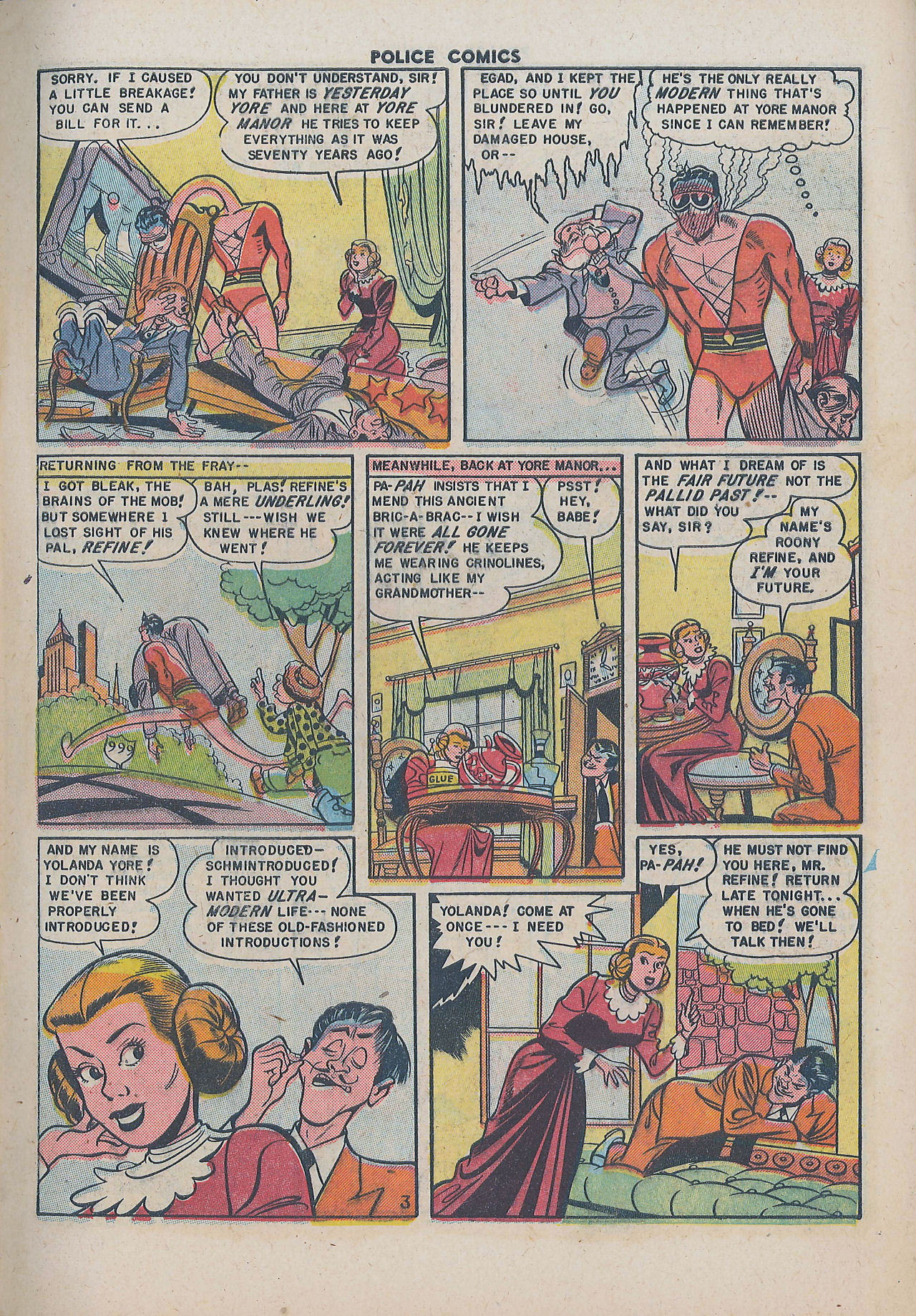 Read online Police Comics comic -  Issue #98 - 5