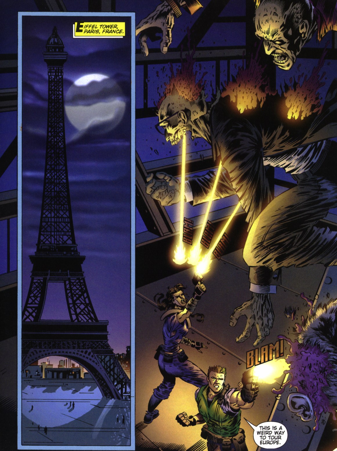 Read online Resident Evil (1998) comic -  Issue #4 - 41