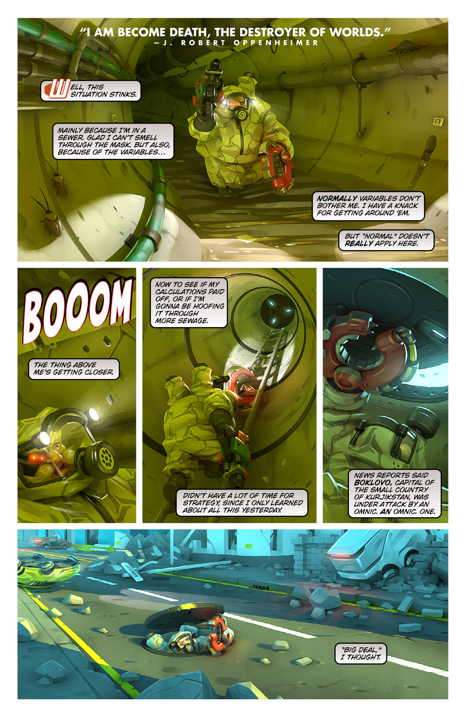 Read online Overwatch comic -  Issue #6 - 3