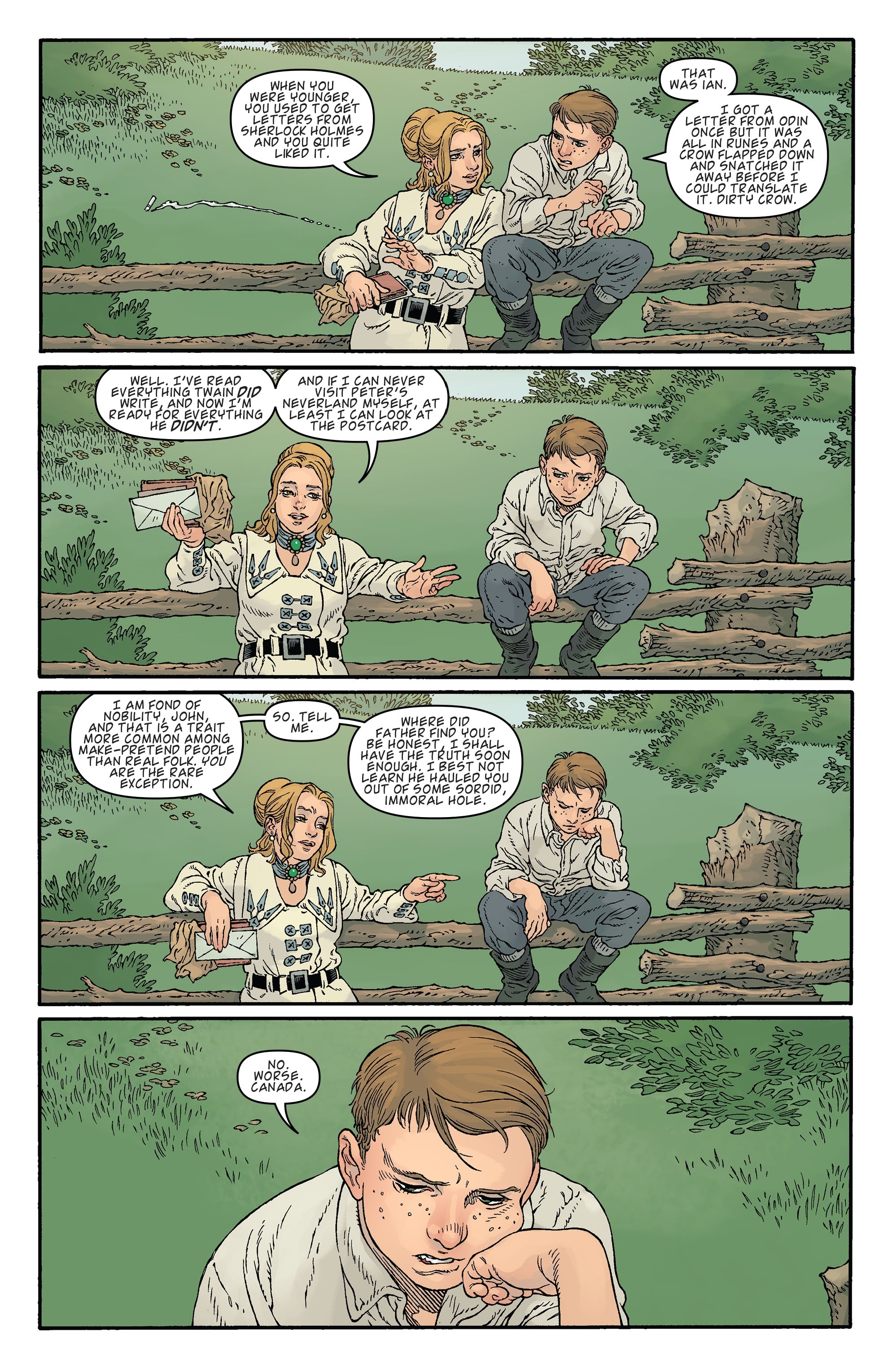 Read online Locke & Key: ...In Pale Battalions Go… comic -  Issue #1 - 12