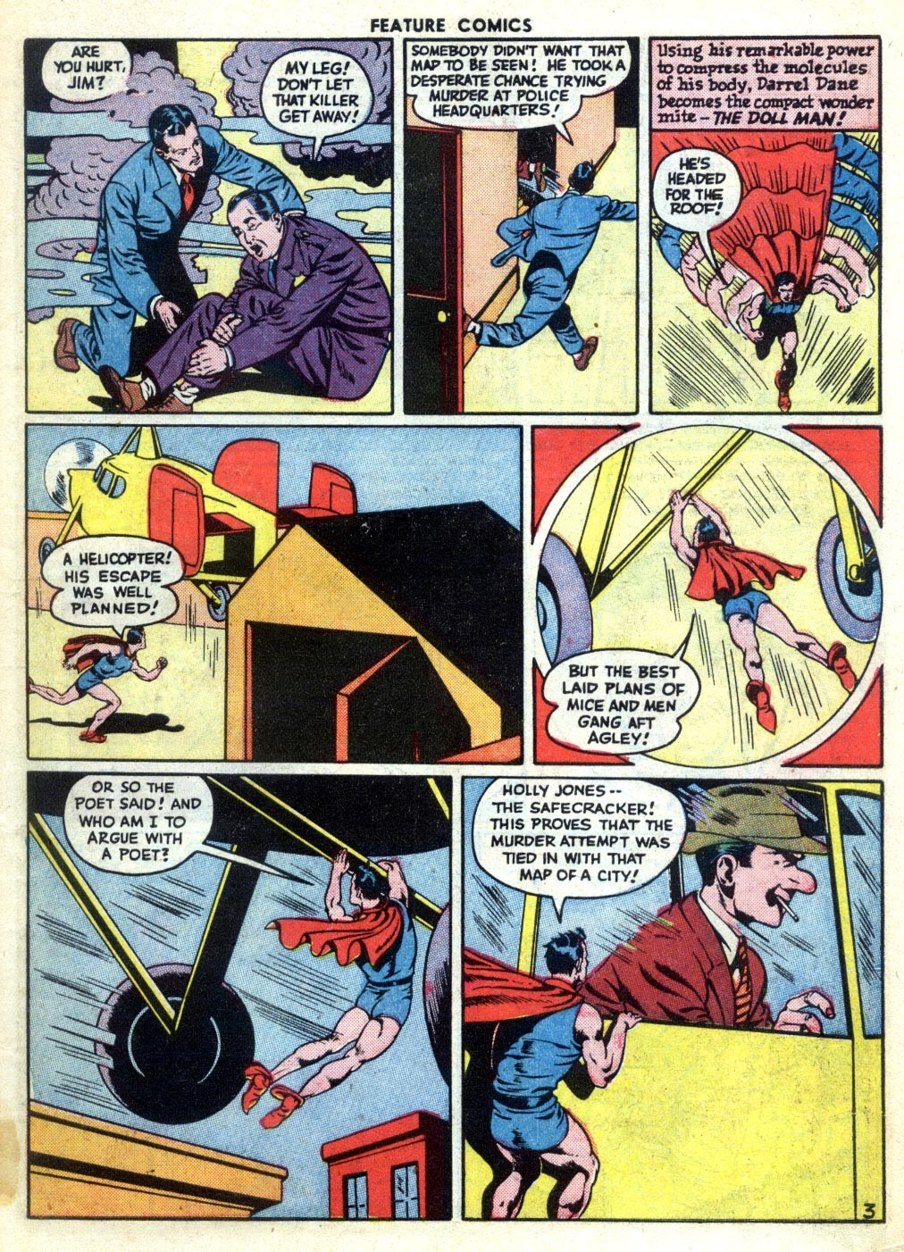 Read online Feature Comics comic -  Issue #100 - 5
