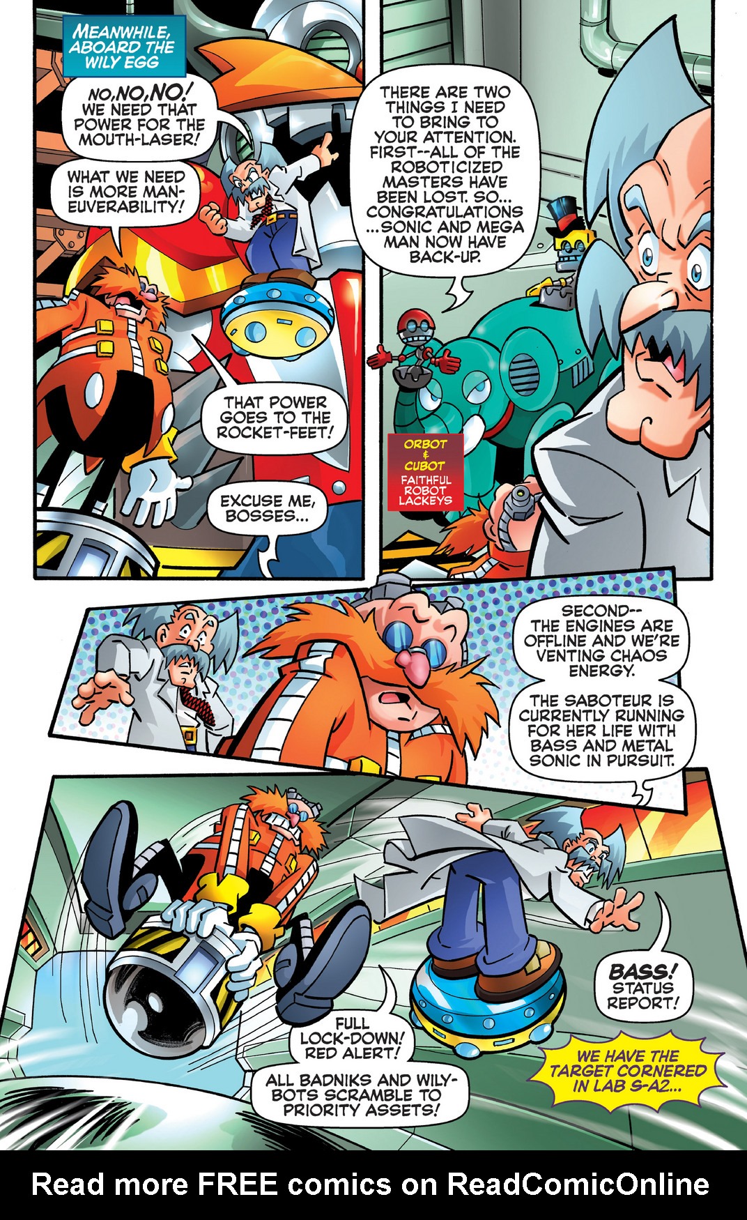 Read online Sonic Mega Man Worlds Collide comic -  Issue # Vol 2 - 100