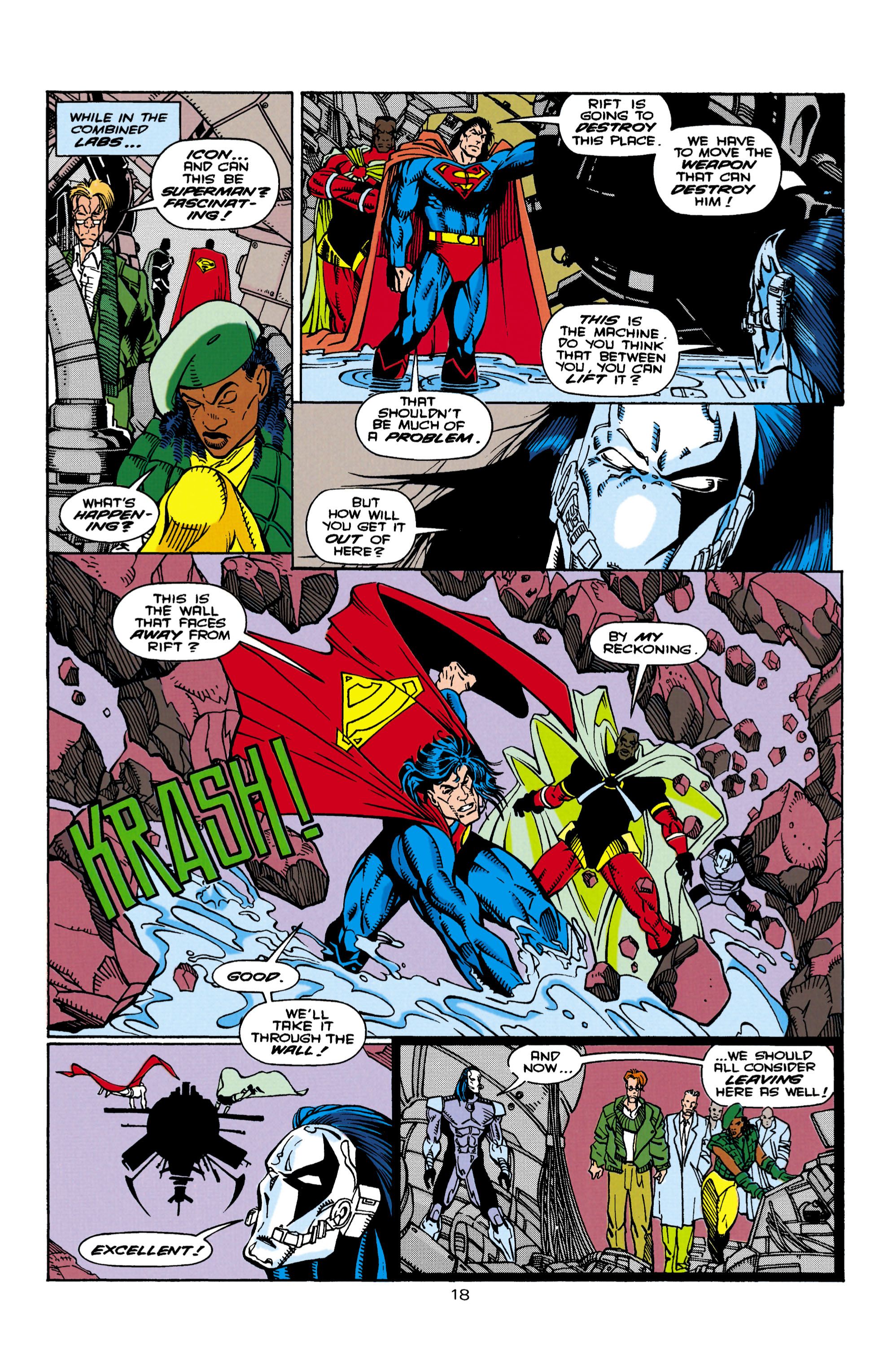 Read online Steel (1994) comic -  Issue #7 - 17