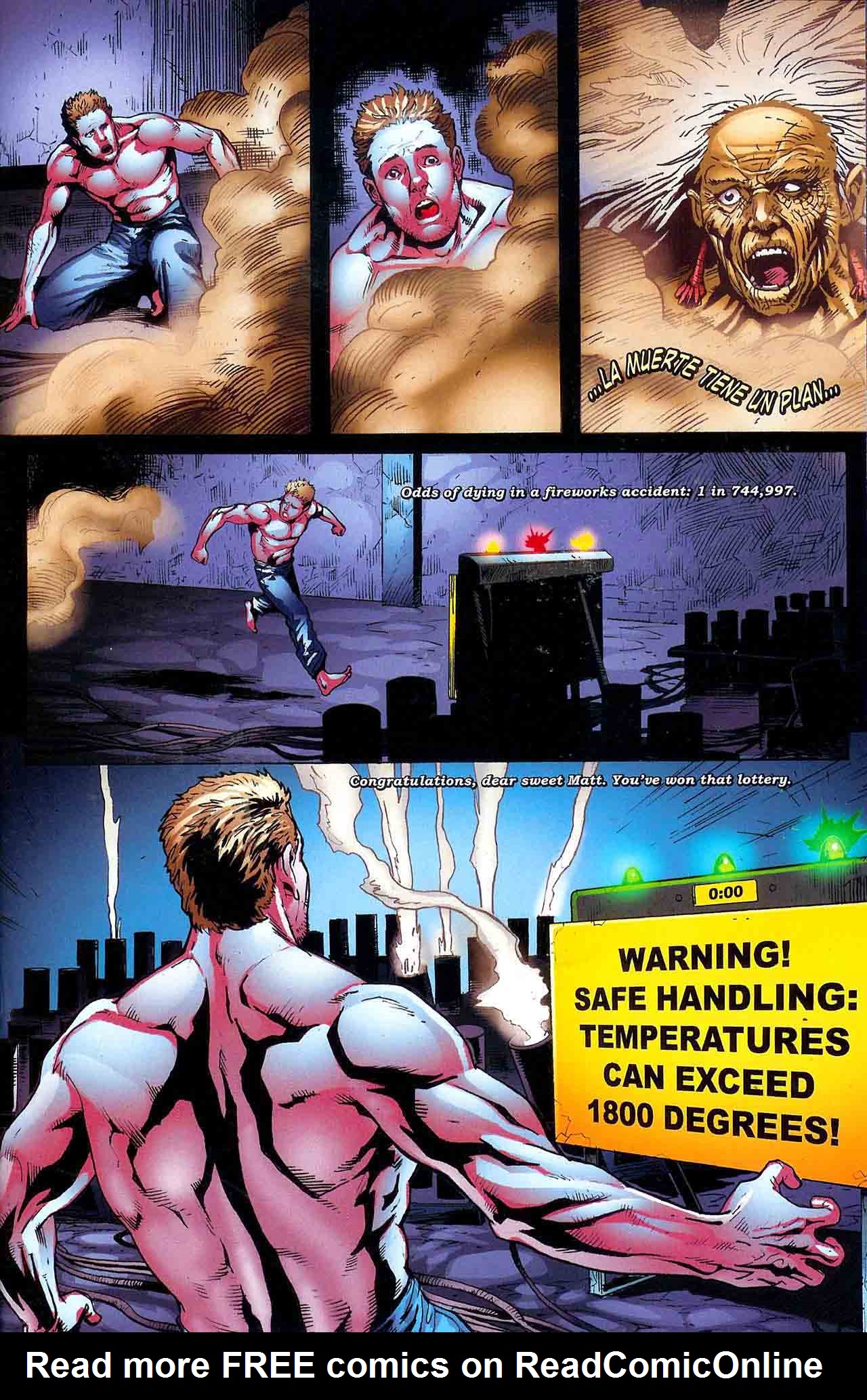 Read online Final Destination Spring Break comic -  Issue #4 - 23