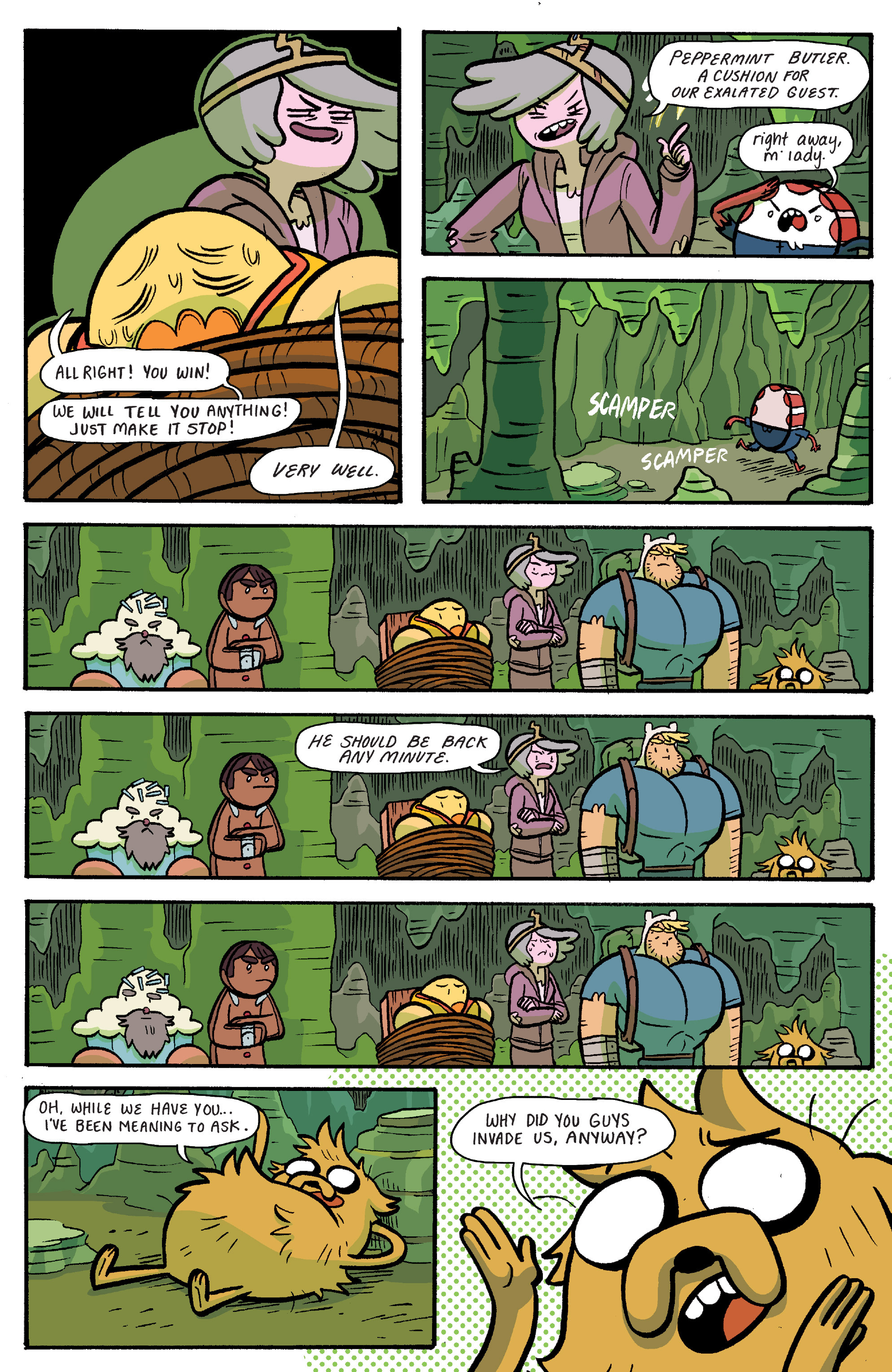 Read online Adventure Time: Banana Guard Academ comic -  Issue #6 - 13