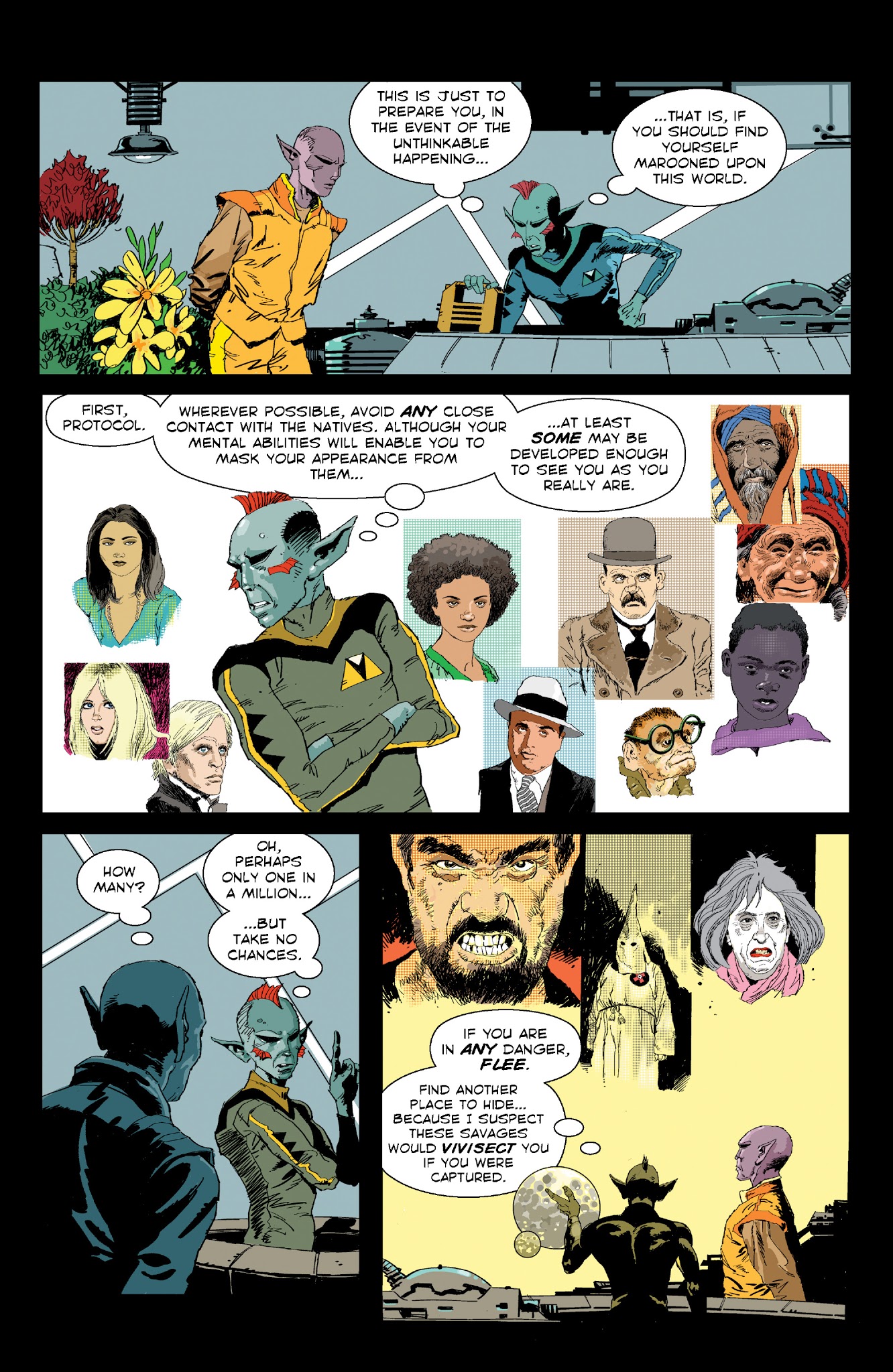 Read online Resident Alien: An Alien in New York comic -  Issue #1 - 9
