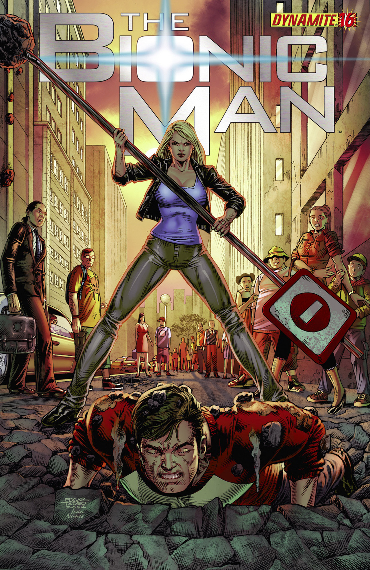 Read online Bionic Man comic -  Issue #16 - 2