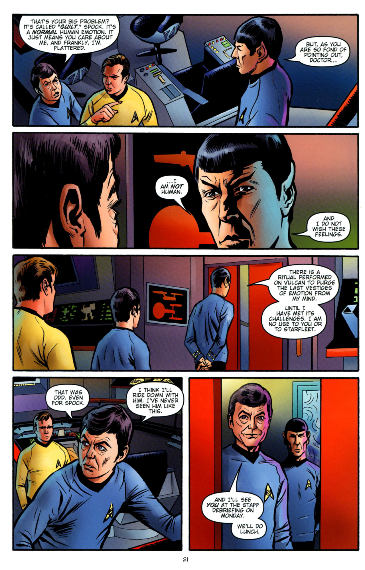 Read online Star Trek: Mission's End comic -  Issue #5 - 23