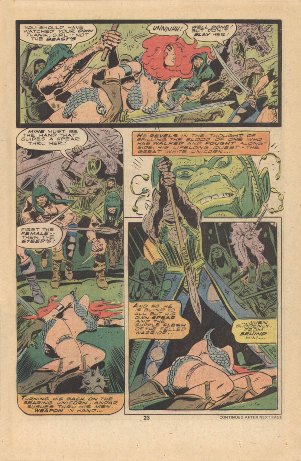 Red Sonja (1977) Issue #1 #1 - English 14