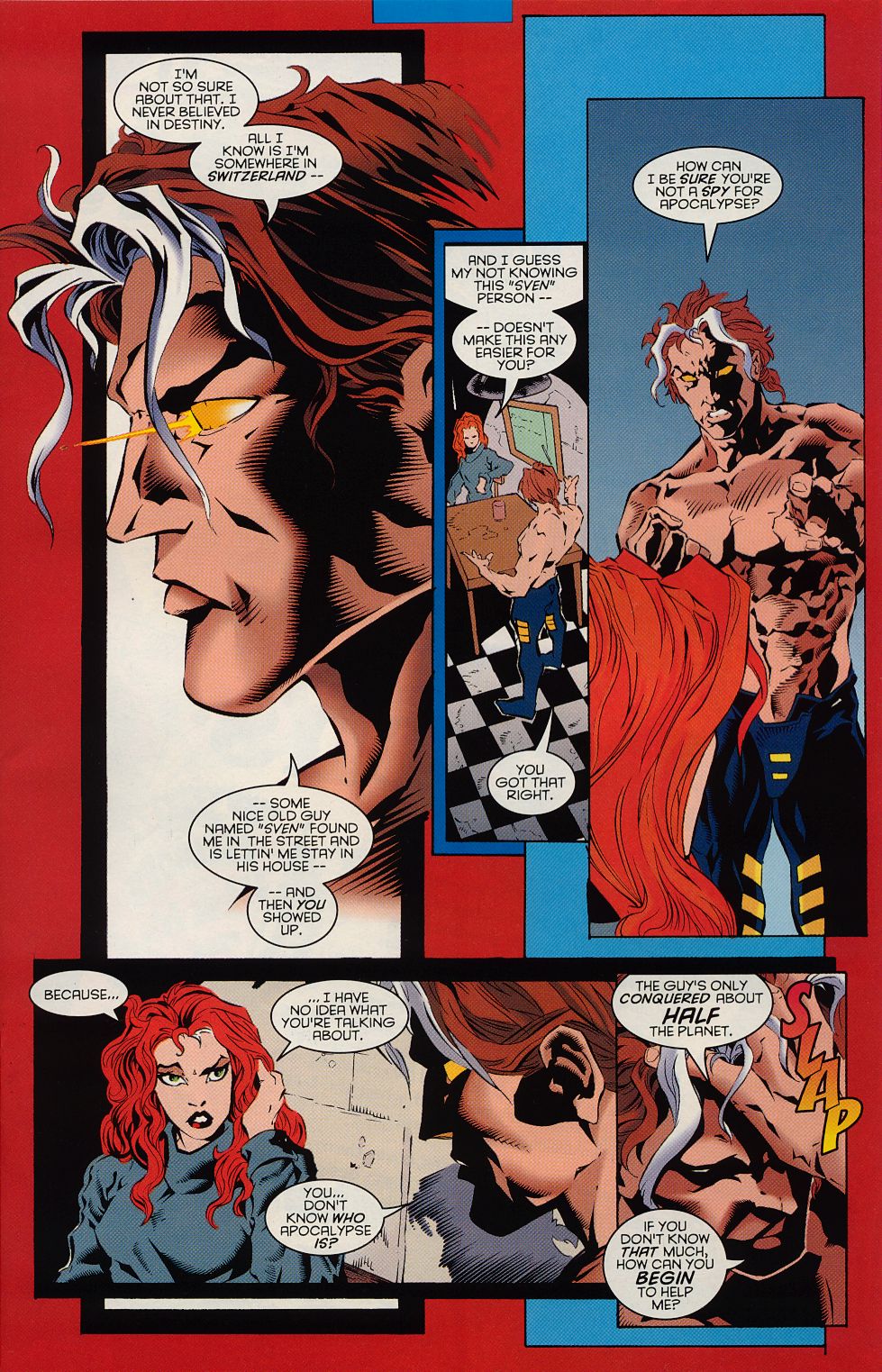 Read online X-Man comic -  Issue #6 - 7