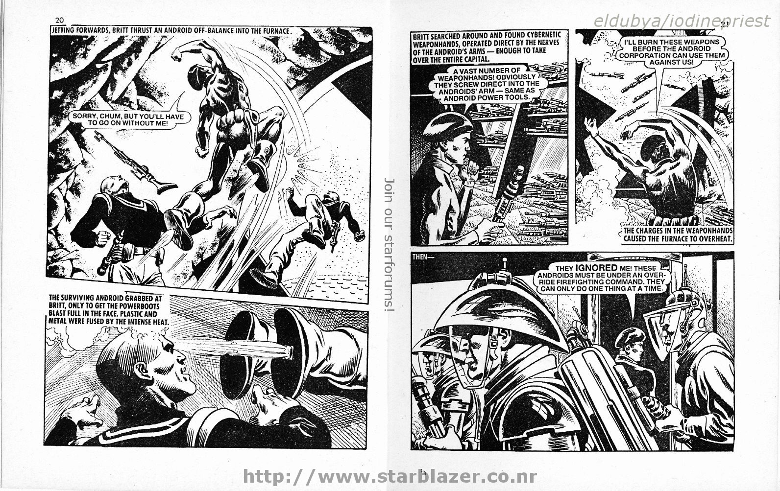 Read online Starblazer comic -  Issue #183 - 12