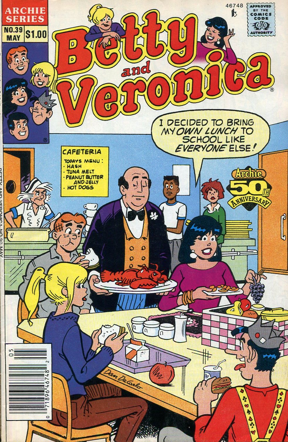 Read online Betty and Veronica (1987) comic -  Issue #39 - 1