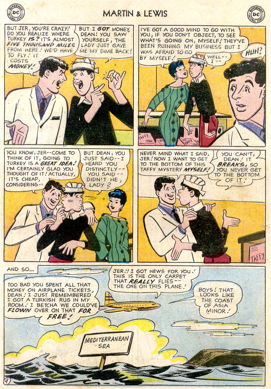 Read online The Adventures of Dean Martin and Jerry Lewis comic -  Issue #38 - 6