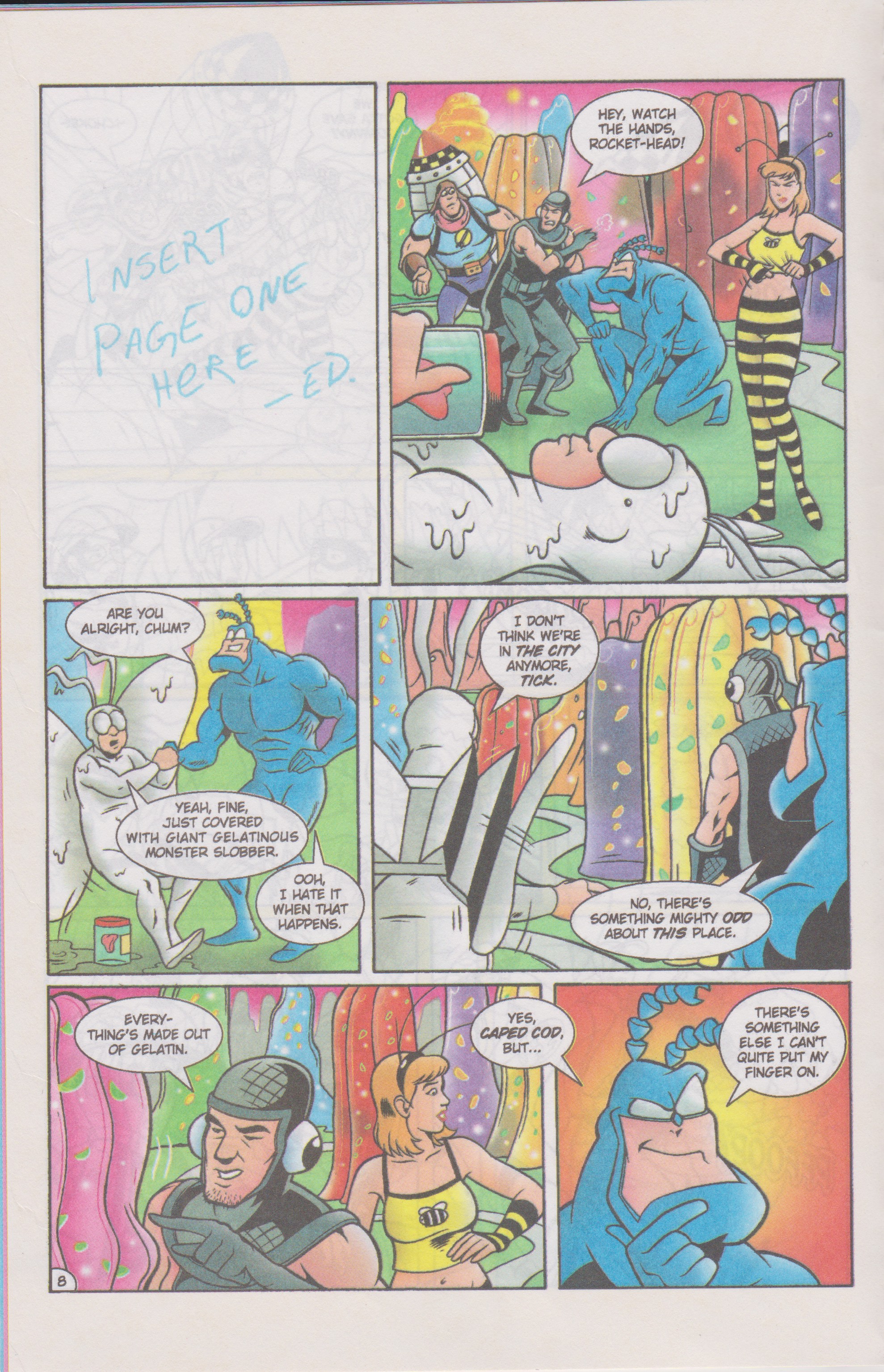 Read online The Tick Color comic -  Issue #1 - 10