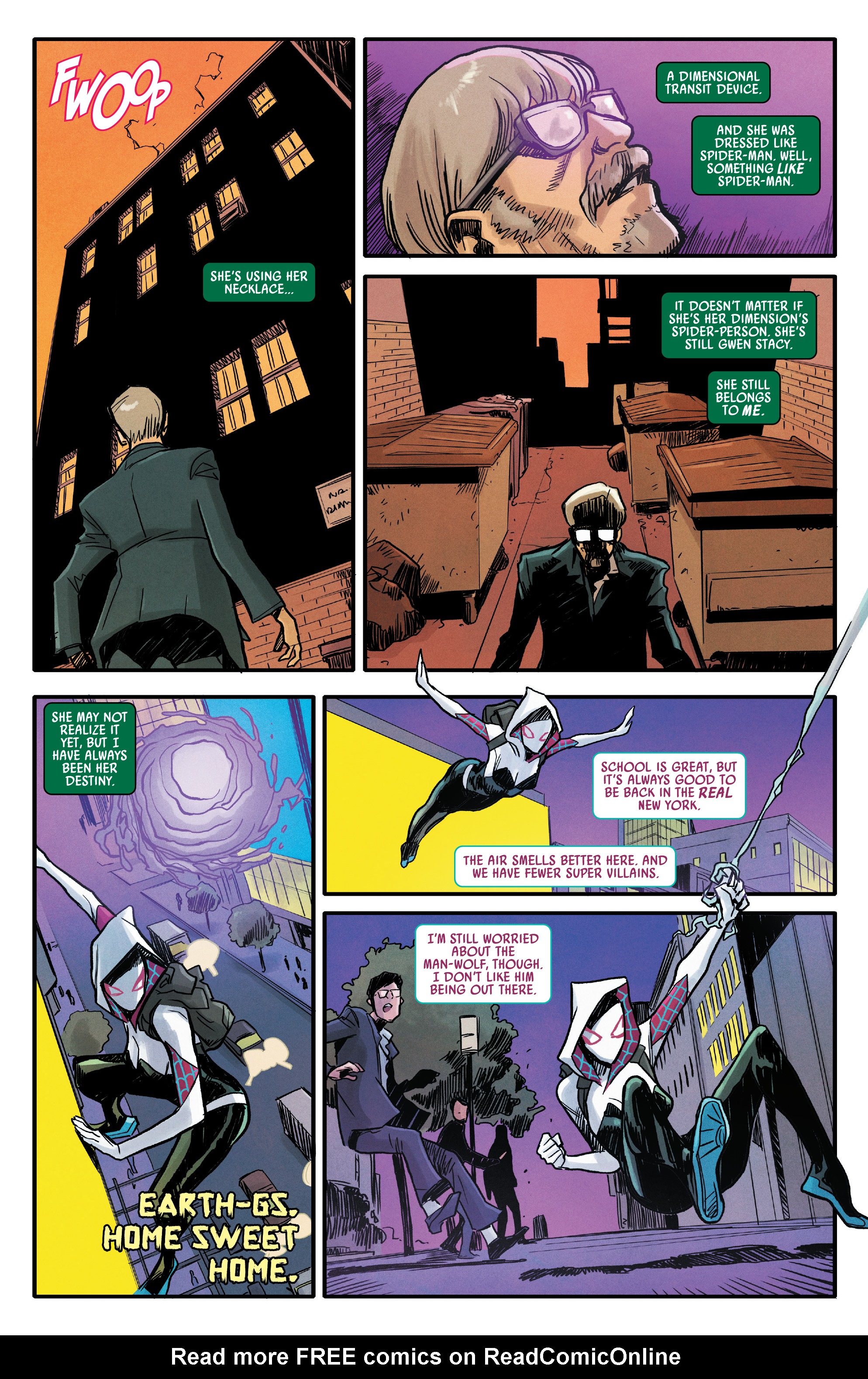 Read online Ghost-Spider comic -  Issue #4 - 6