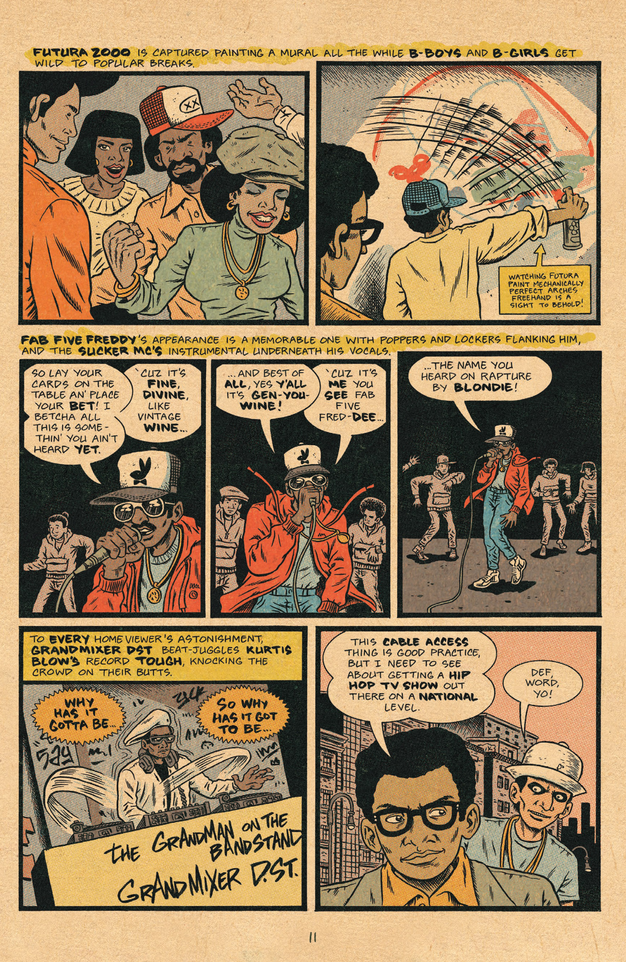 Read online Hip Hop Family Tree (2015) comic -  Issue #9 - 12