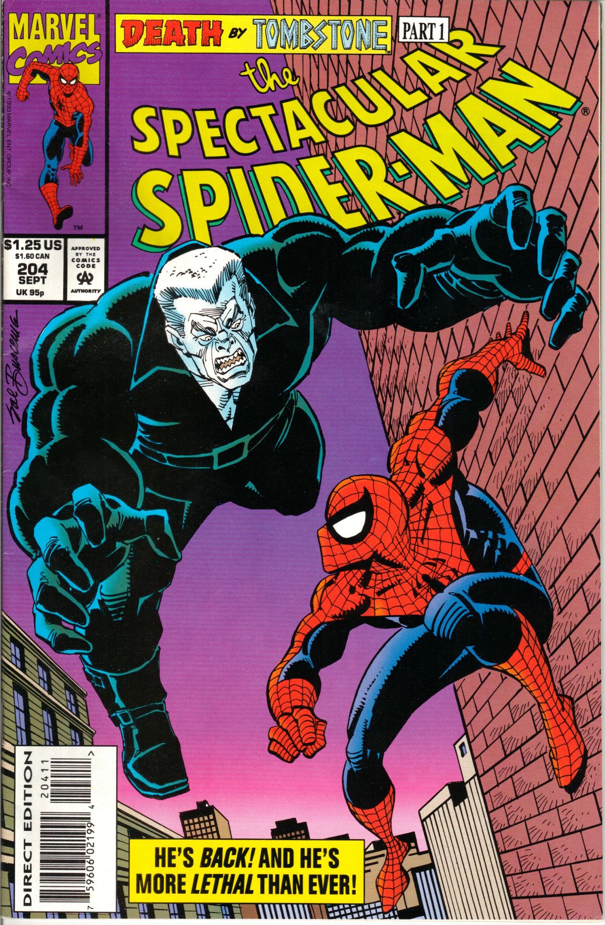 Read online The Spectacular Spider-Man (1976) comic -  Issue #204 - 1