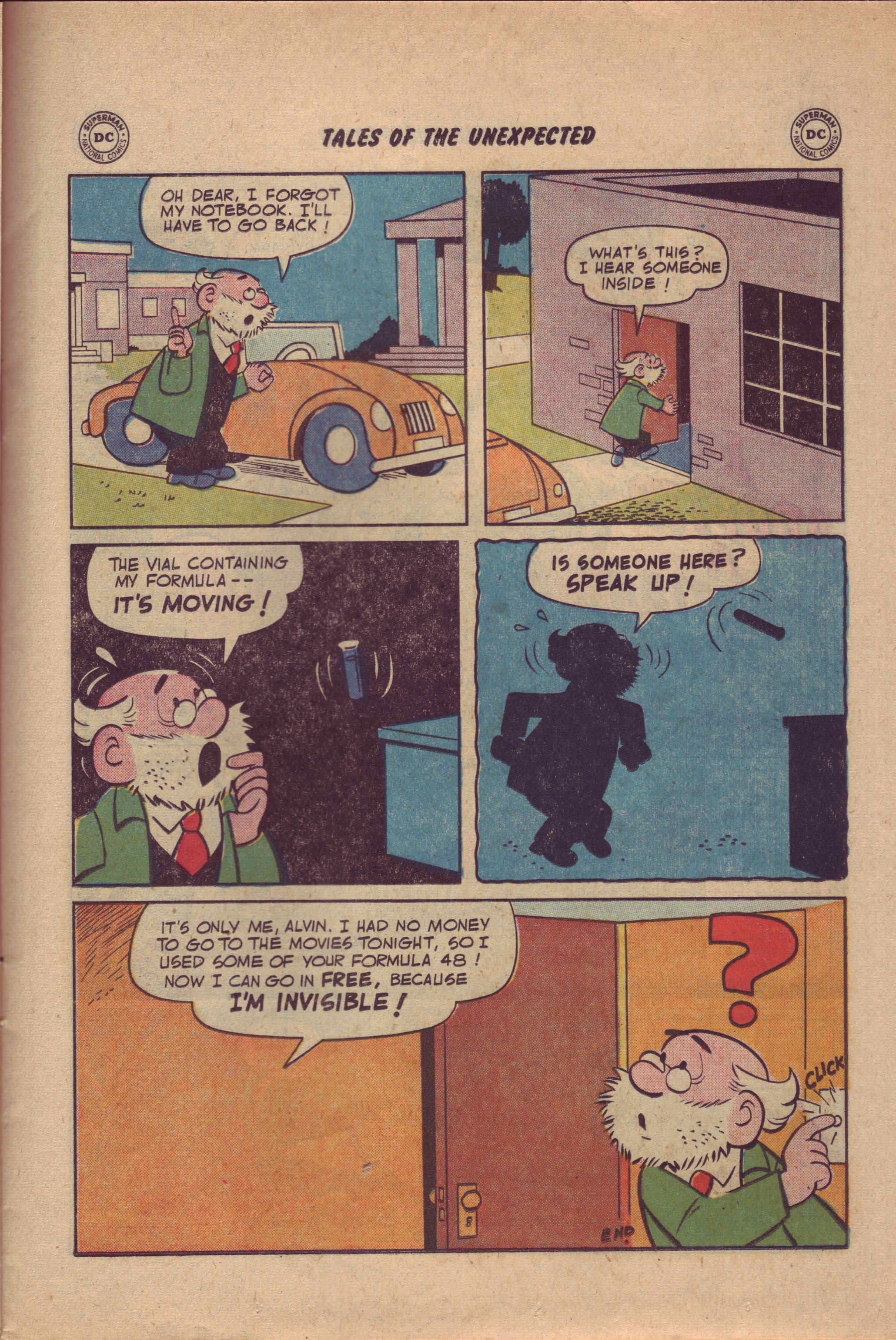 Read online Tales of the Unexpected comic -  Issue #28 - 11