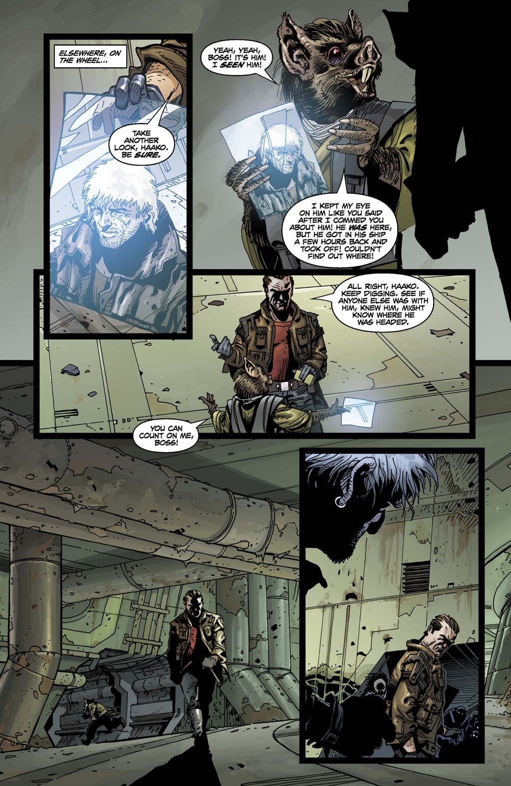 Read online Star Wars: Legacy (2006) comic -  Issue #9 - 17