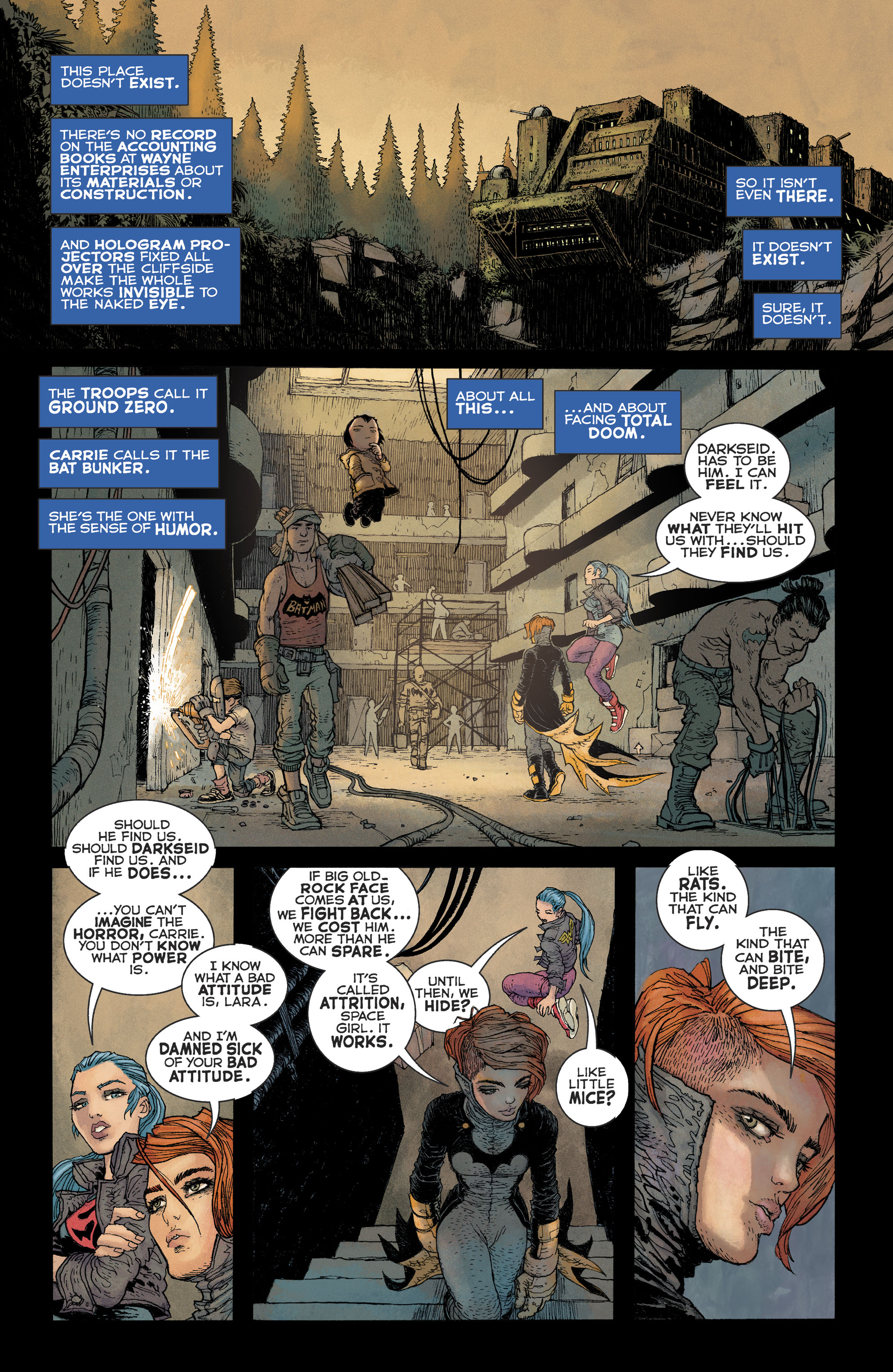 Read online Dark Knight Returns: The Golden Child comic -  Issue # Full - 12