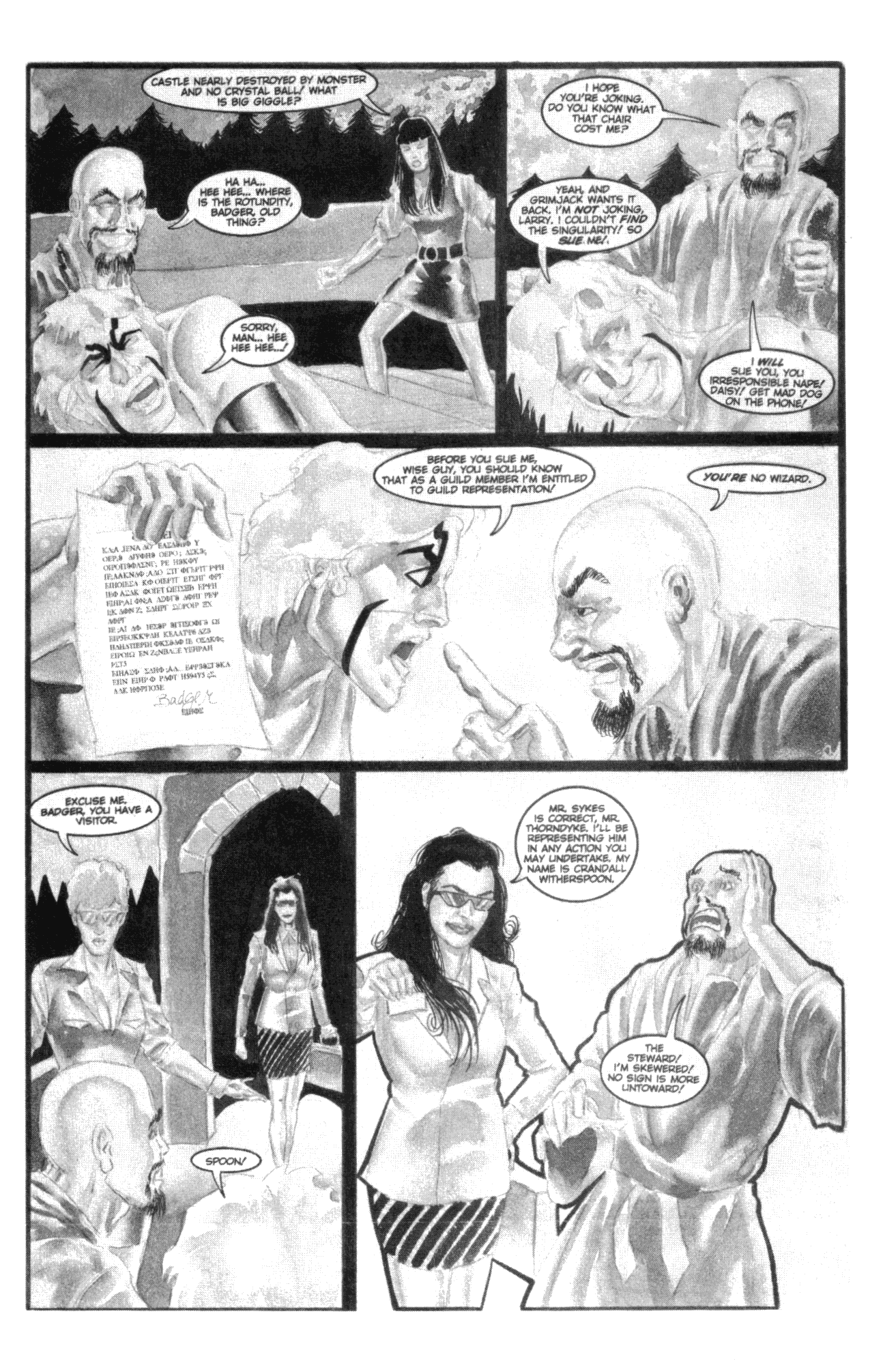 Read online The Badger (1997) comic -  Issue #9 - 24