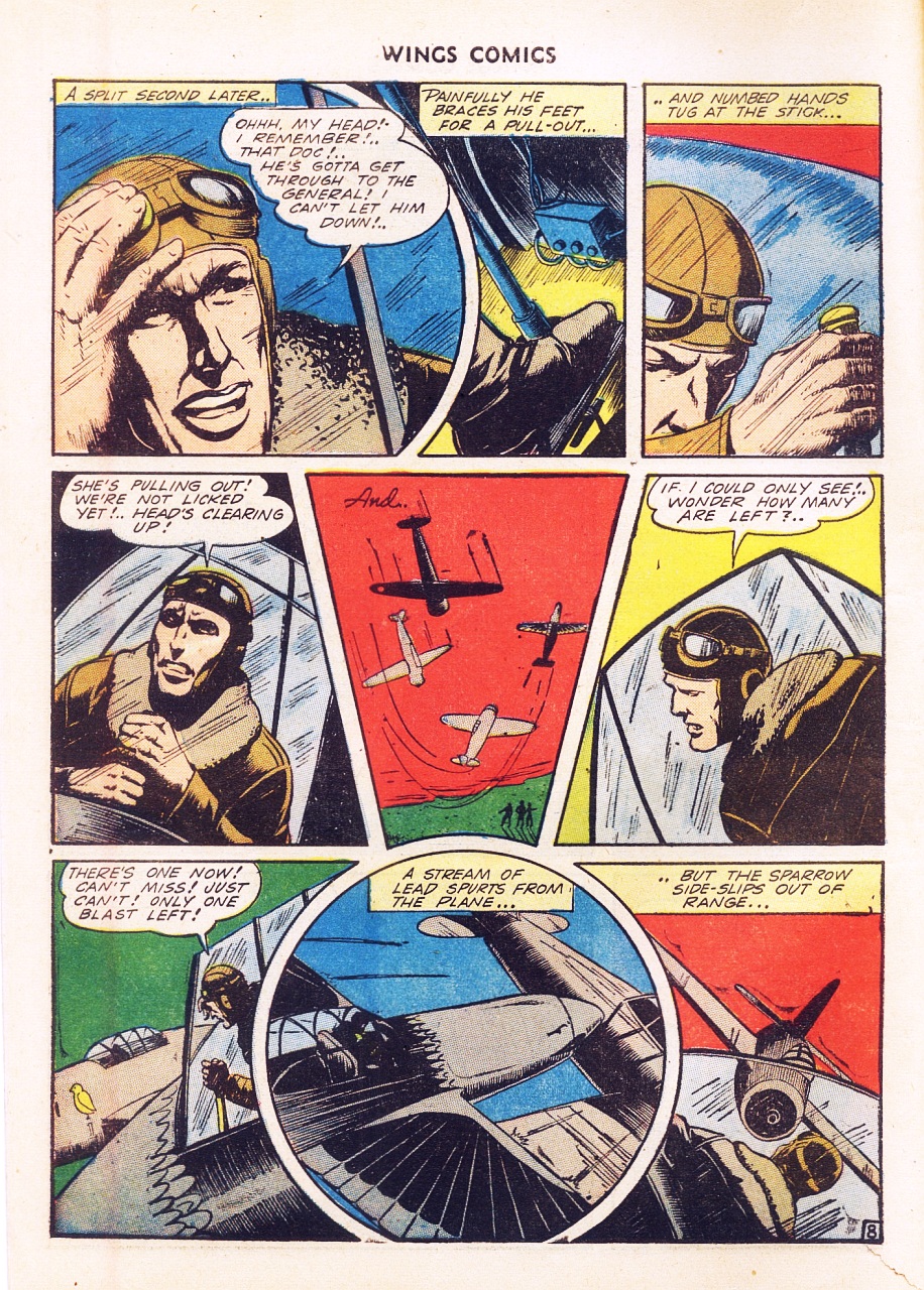 Read online Wings Comics comic -  Issue #37 - 10
