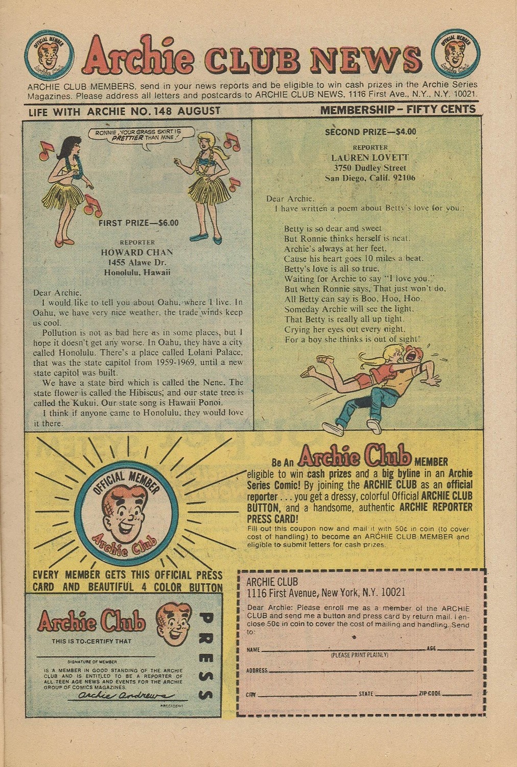 Read online Life With Archie (1958) comic -  Issue #148 - 11