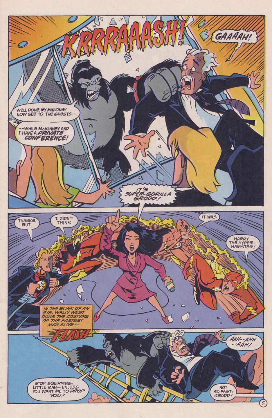 Read online Adventures in the DC Universe comic -  Issue #1 - 9