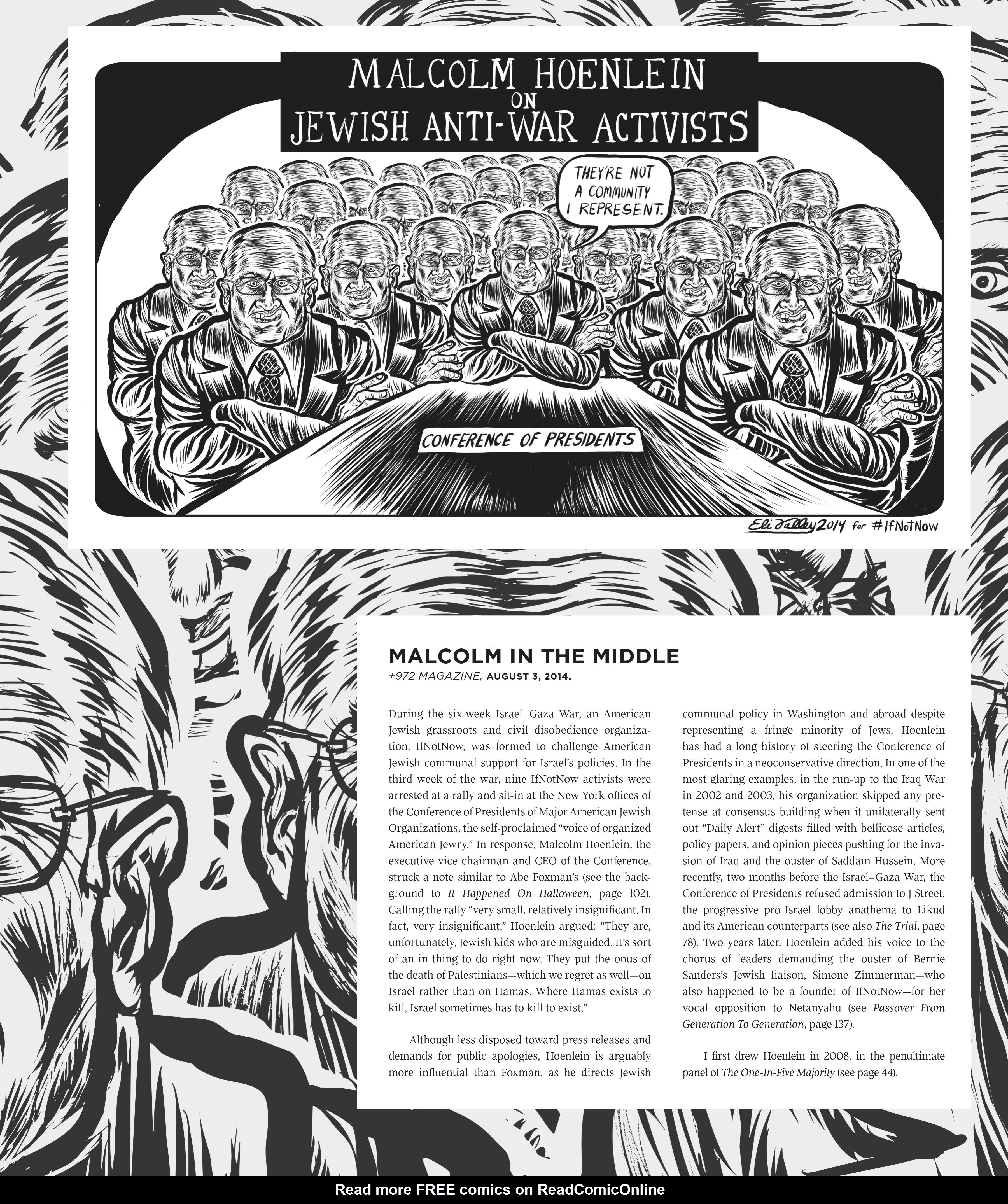 Read online Diaspora Boy: Comics on Crisis in America and Israel comic -  Issue # TPB - 121